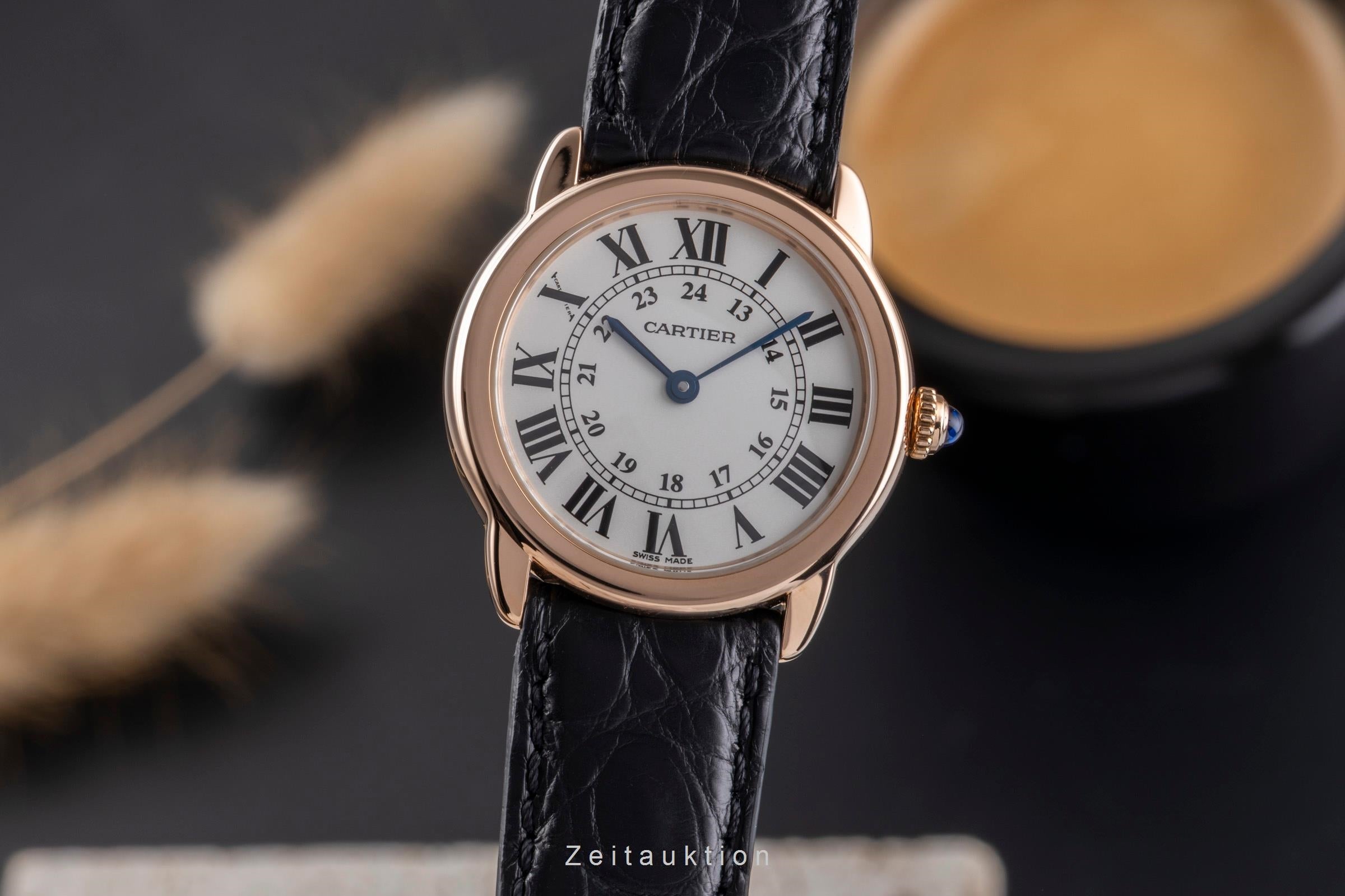 Buy Cartier Cartier Santos Ronde Stahl Gold Cartier Ronde Cartier