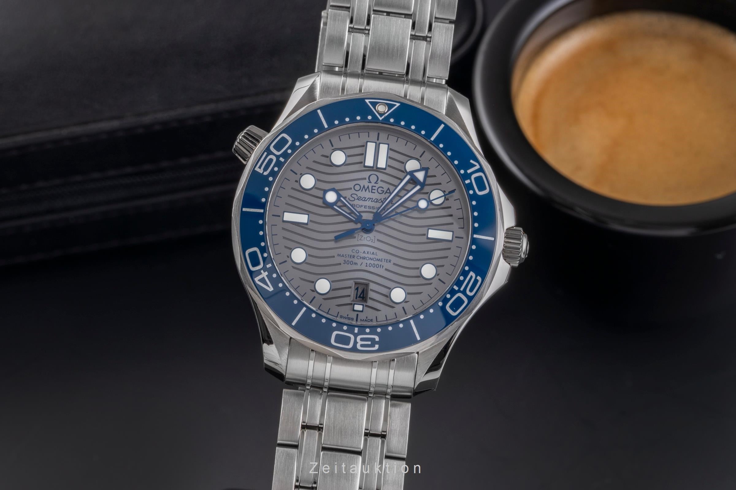 Omega Seamaster steel automatic men's watch 210.30.42.20.06.001 LP: 6500EUR  [2505274]