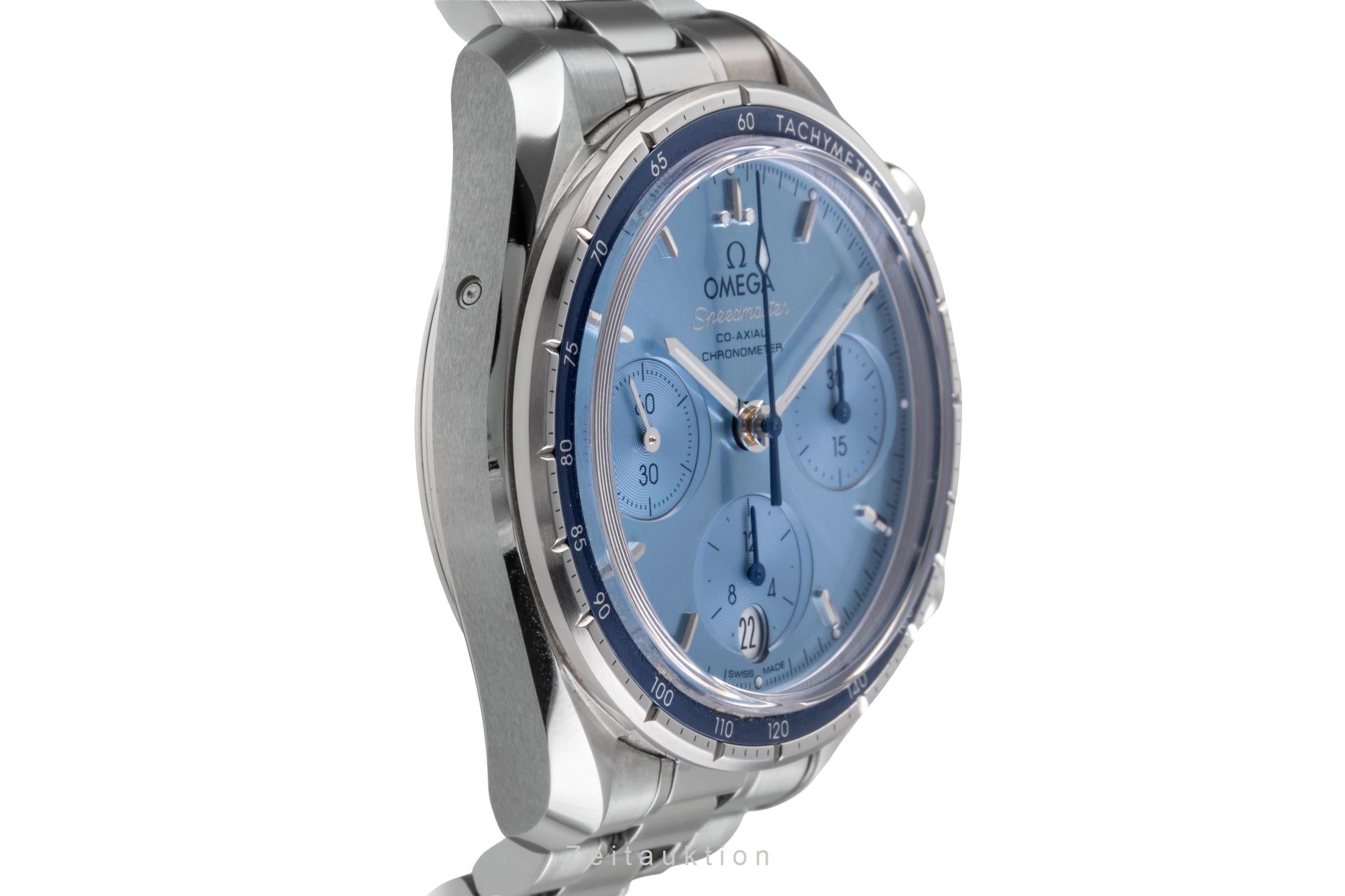 Omega Speedmaster chronograph steel automatic men's watch 324.30.38.50.03.001 LP: 6100EUR  [2505275]
