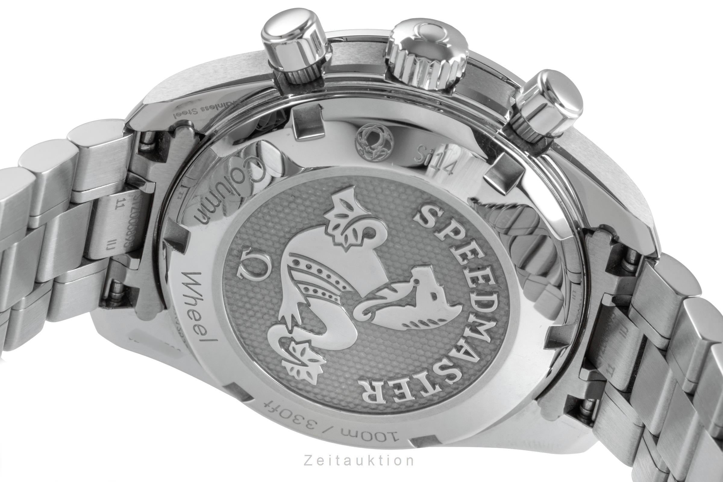 Omega Speedmaster chronograph steel automatic men's watch 324.30.38.50.03.001 LP: 6100EUR  [2505275]