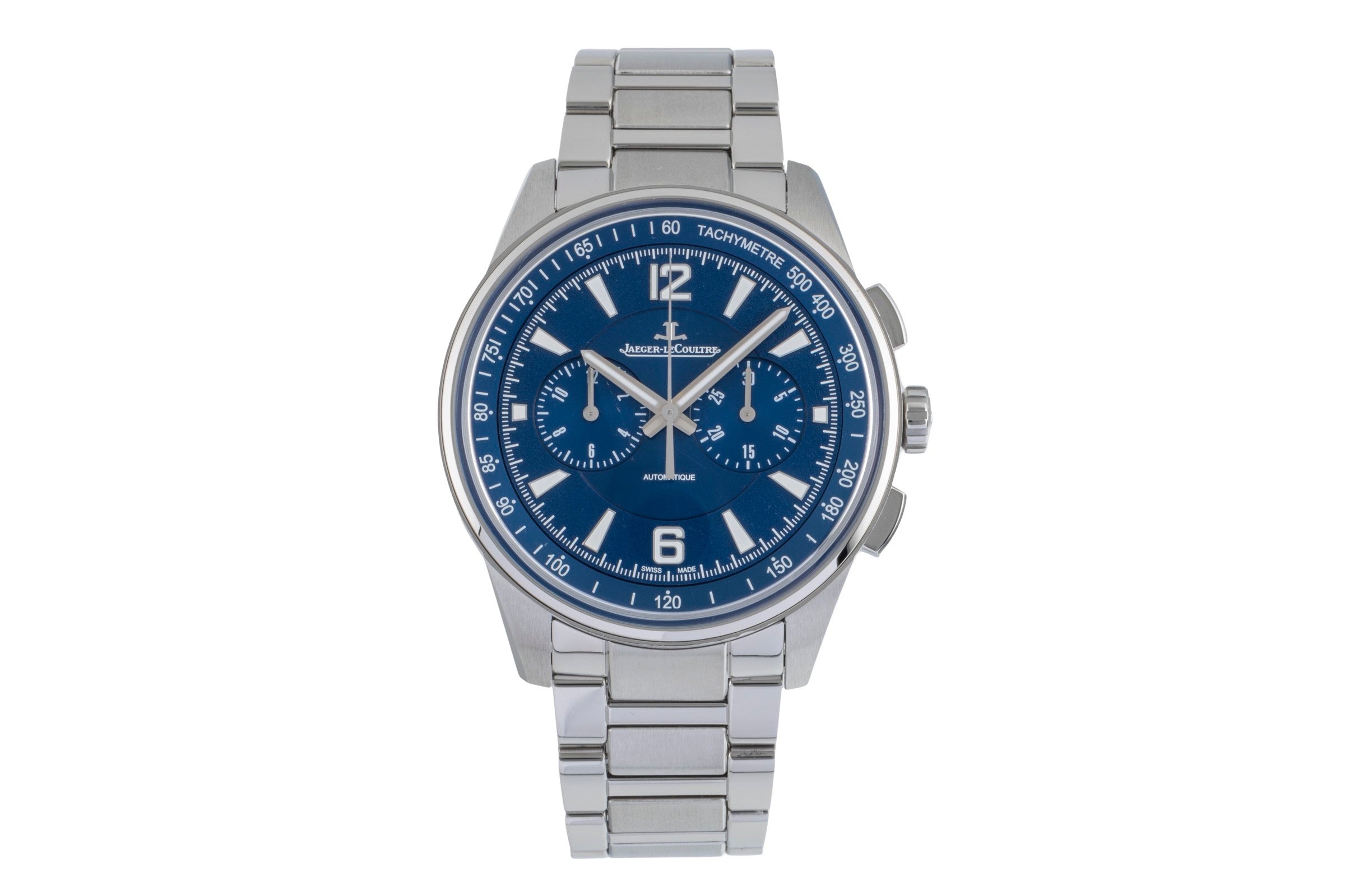 Jaeger LeCoultre Polaris chronograph steel automatic men's watch Q9028180, 842.8.C1.S  [2505277]