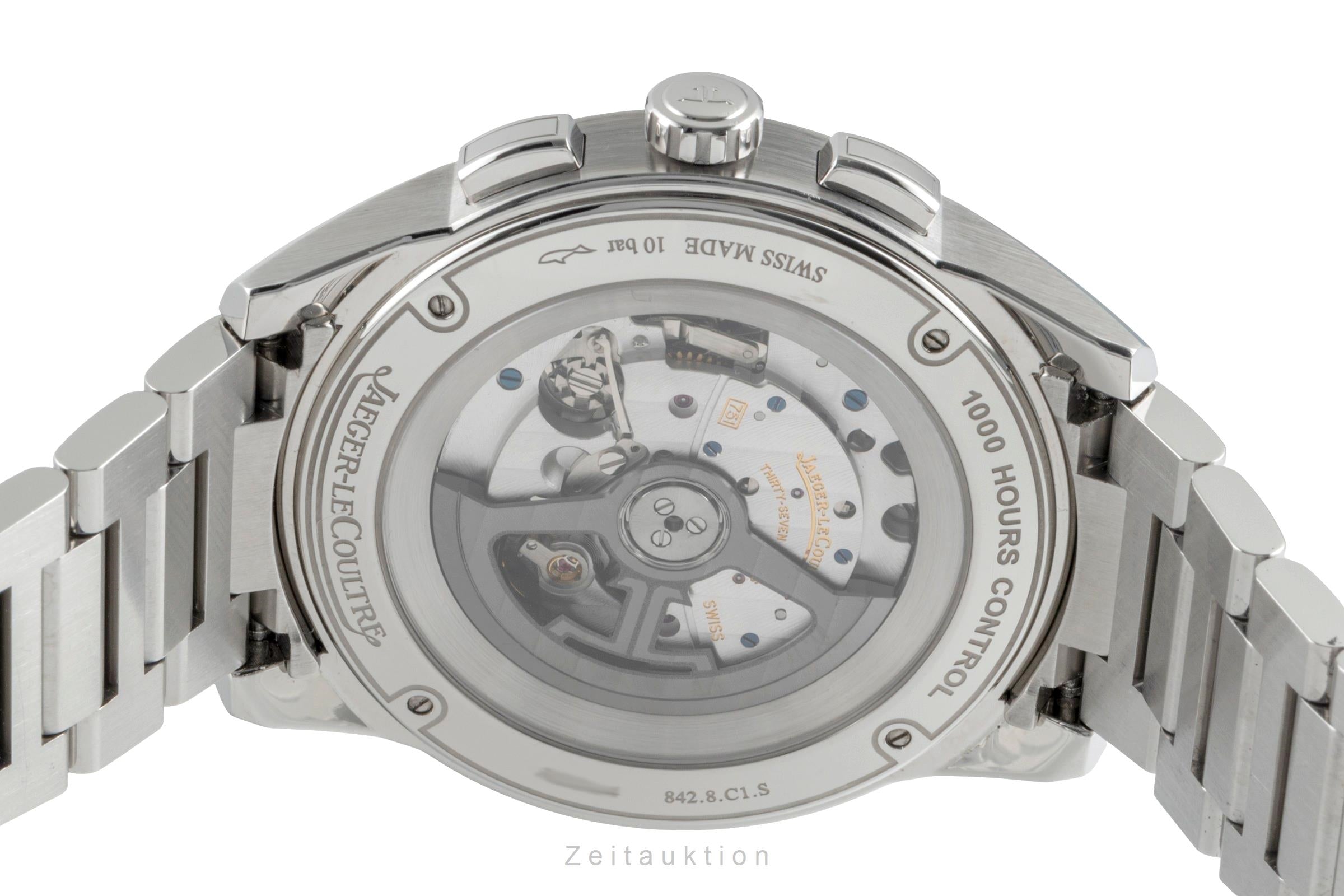 Jaeger LeCoultre Polaris chronograph steel automatic men's watch Q9028180, 842.8.C1.S  [2505277]