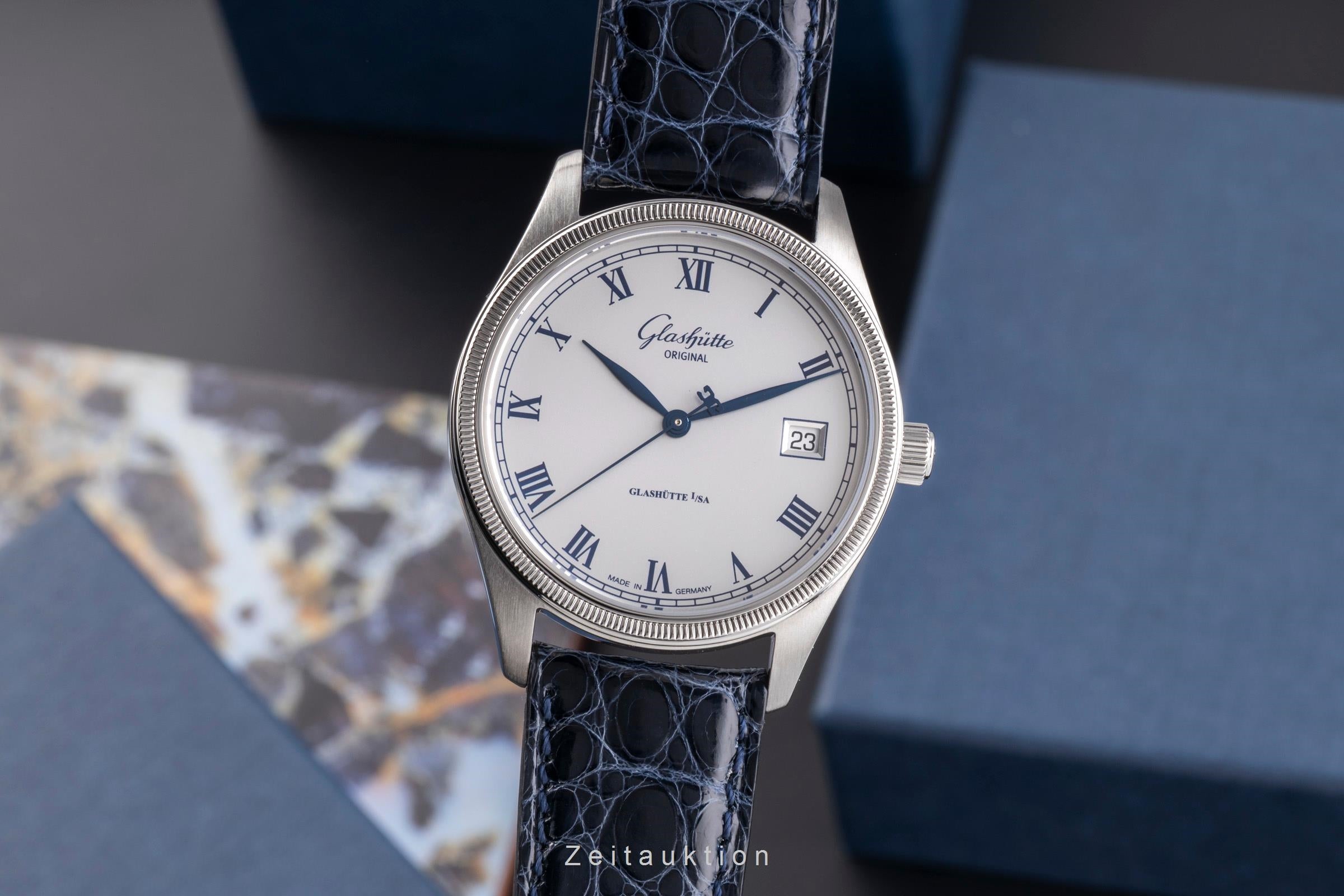 Glashütte Klassik acier automatique montre pour hommes 1-10-33-02-03-04  [2505279]