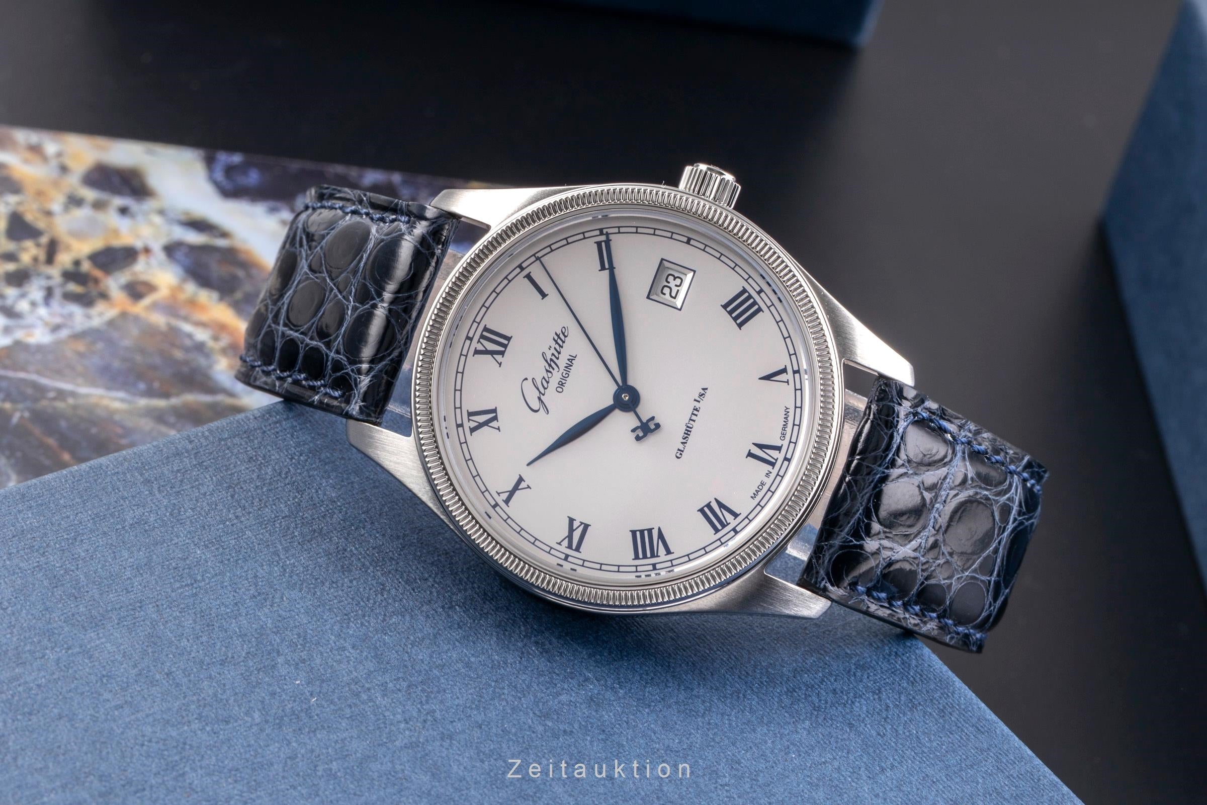 Glashütte Klassik acier automatique montre pour hommes 1-10-33-02-03-04  [2505279]