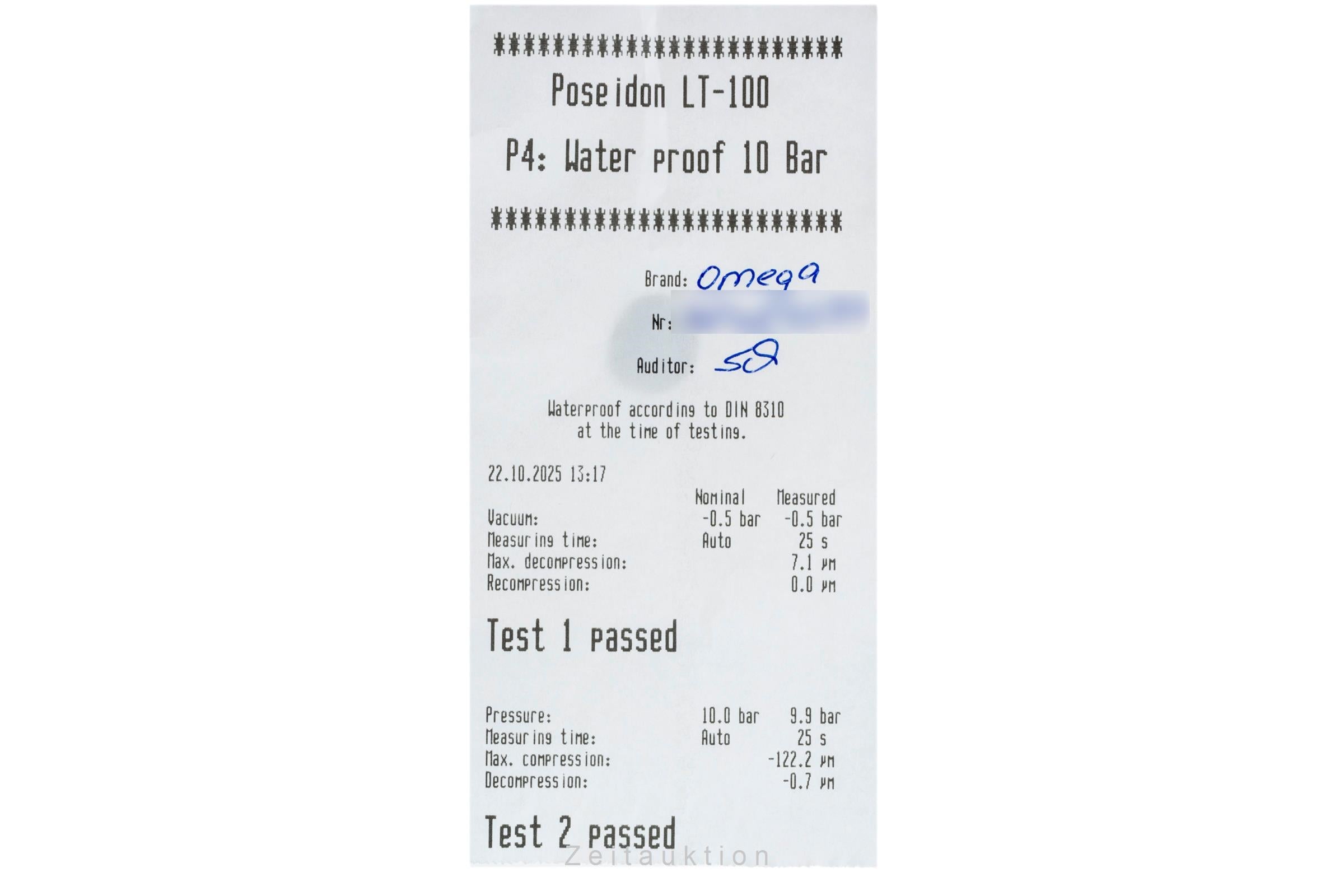 Omega De Ville cronografo acciaio automatismo orologio da donna 4878.70.36  [2505280]