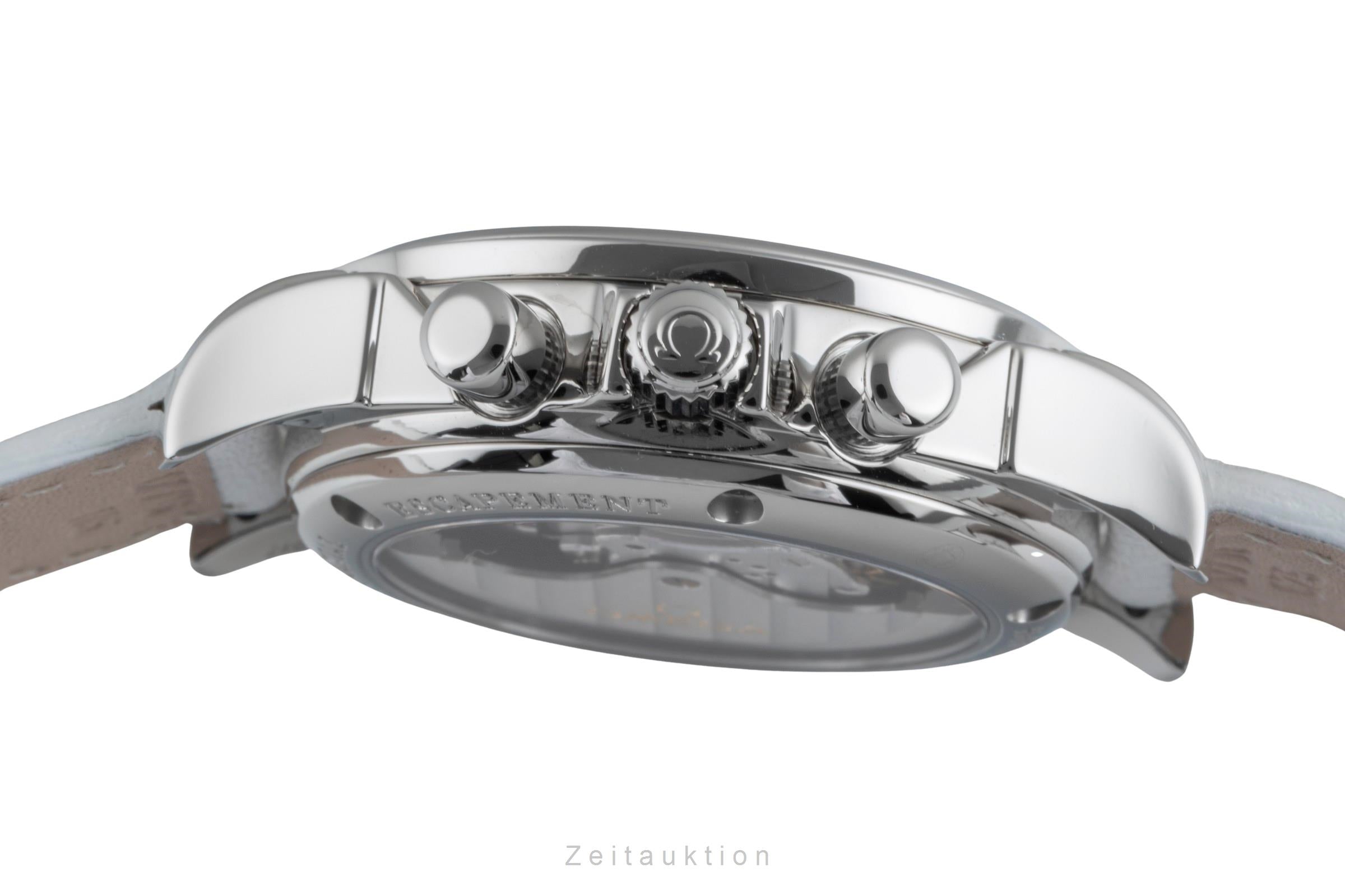 Omega De Ville chronograph steel automatic Kal. 3313 Ref. 4878.70