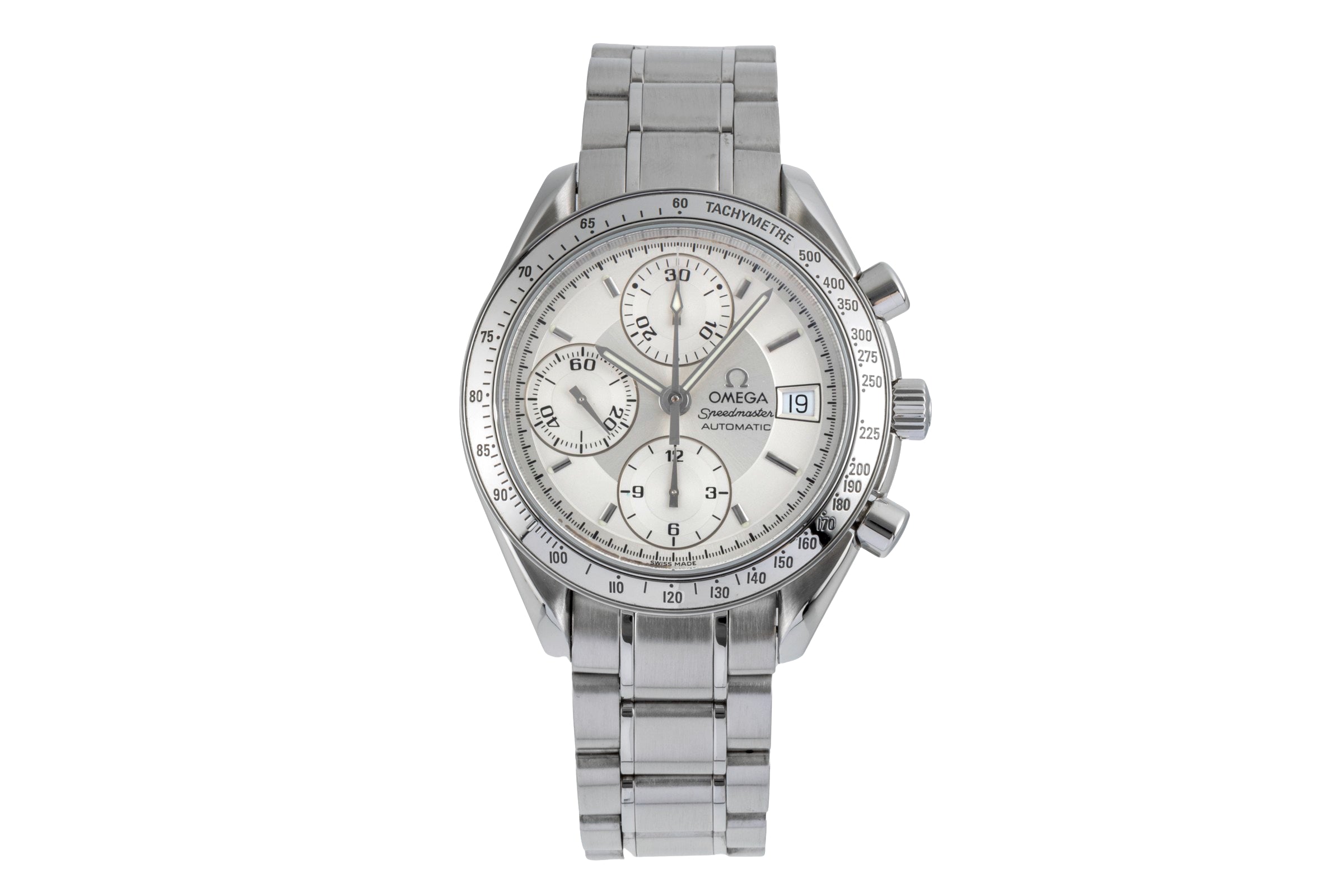 Omega Speedmaster chronographe acier automatique montre pour hommes 175.0083, 375.0083  [2505281]