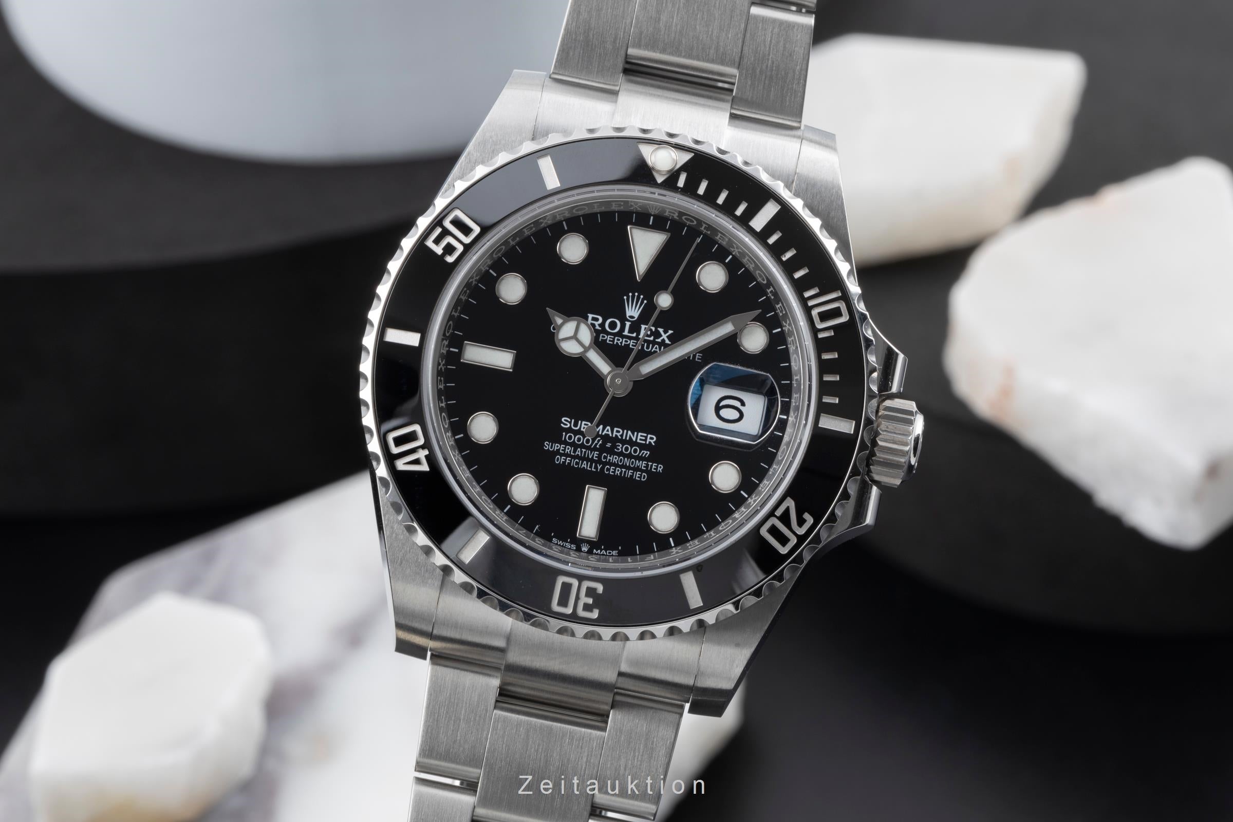 Rolex Submariner steel automatic men's watch 126610LN  [2505282]