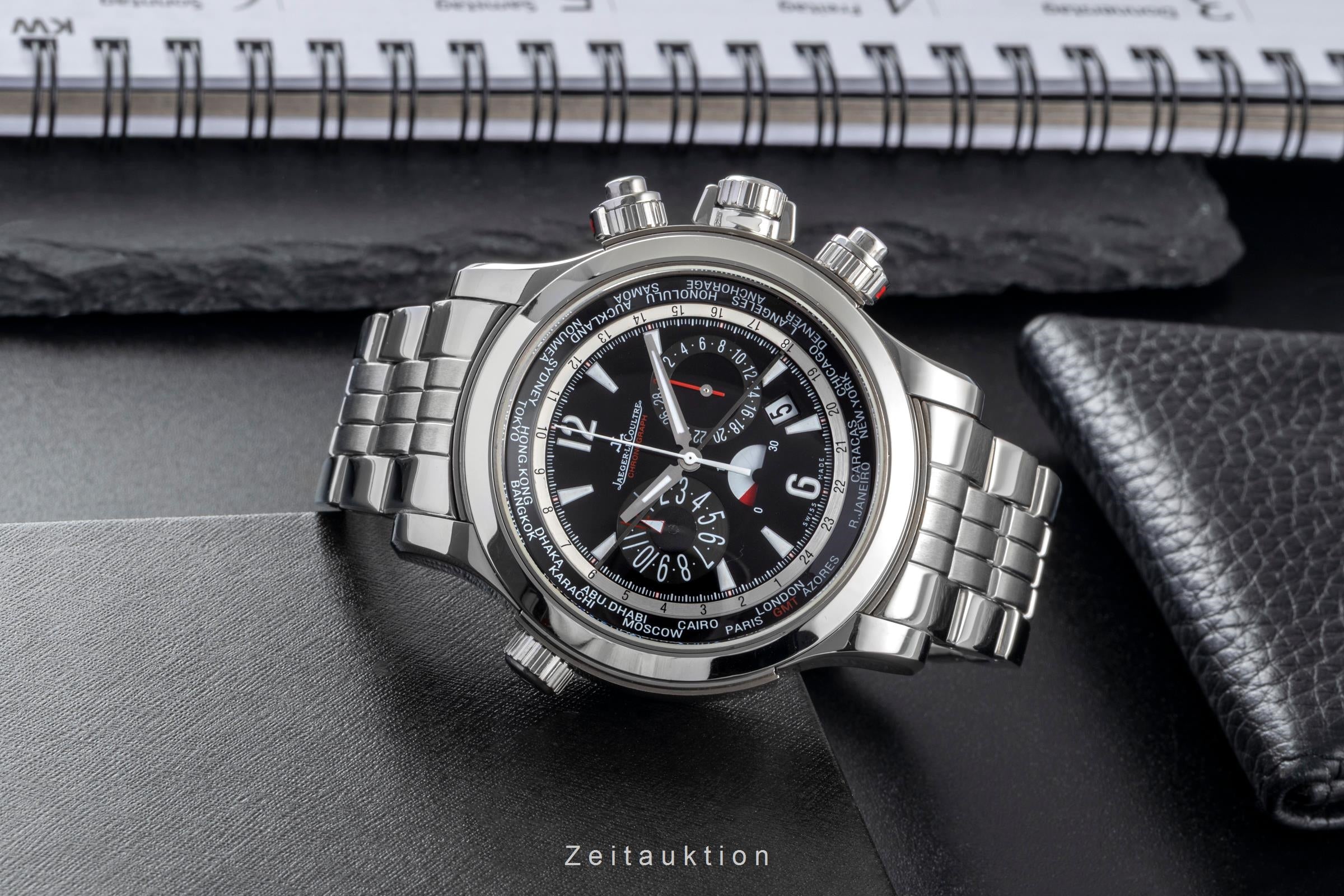 Jaeger LeCoultre Master Compressor chronographe acier automatique montre pour hommes Q1768170, 150.8.22  [2505283]