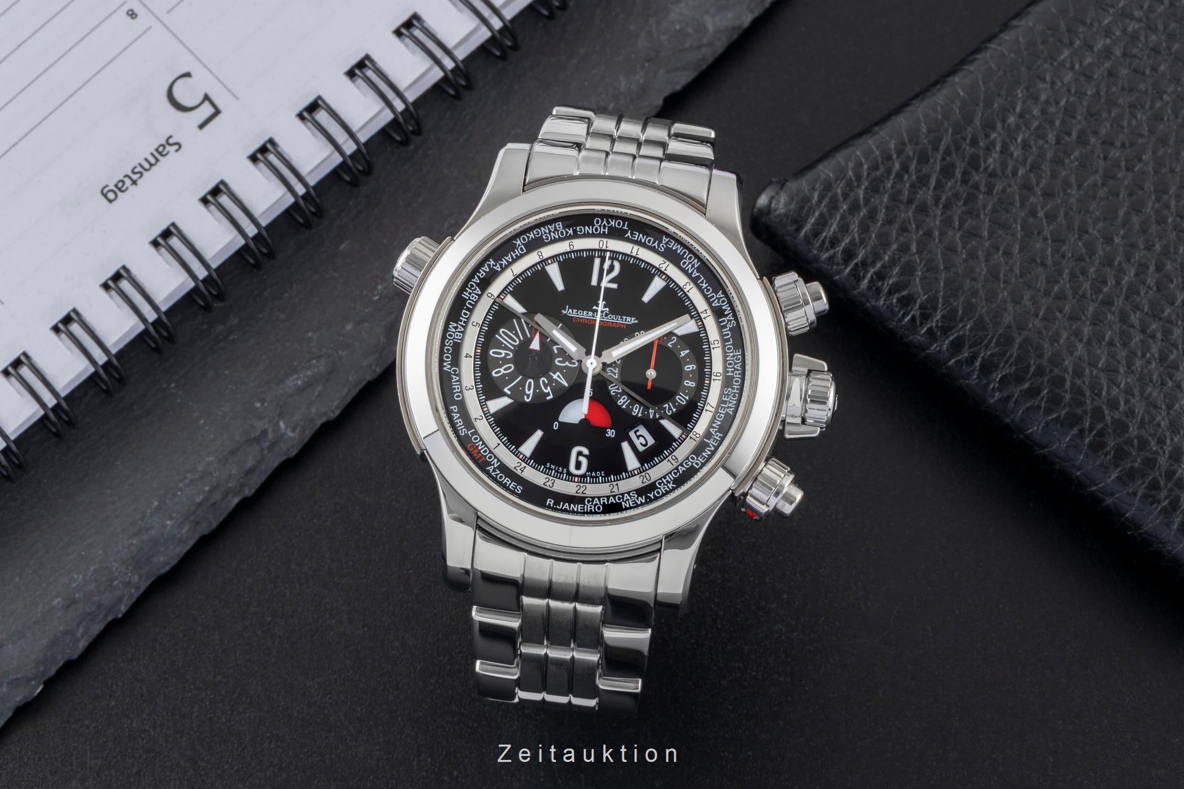 Jaeger LeCoultre Master Compressor chronographe acier automatique montre pour hommes Q1768170, 150.8.22  [2505283]