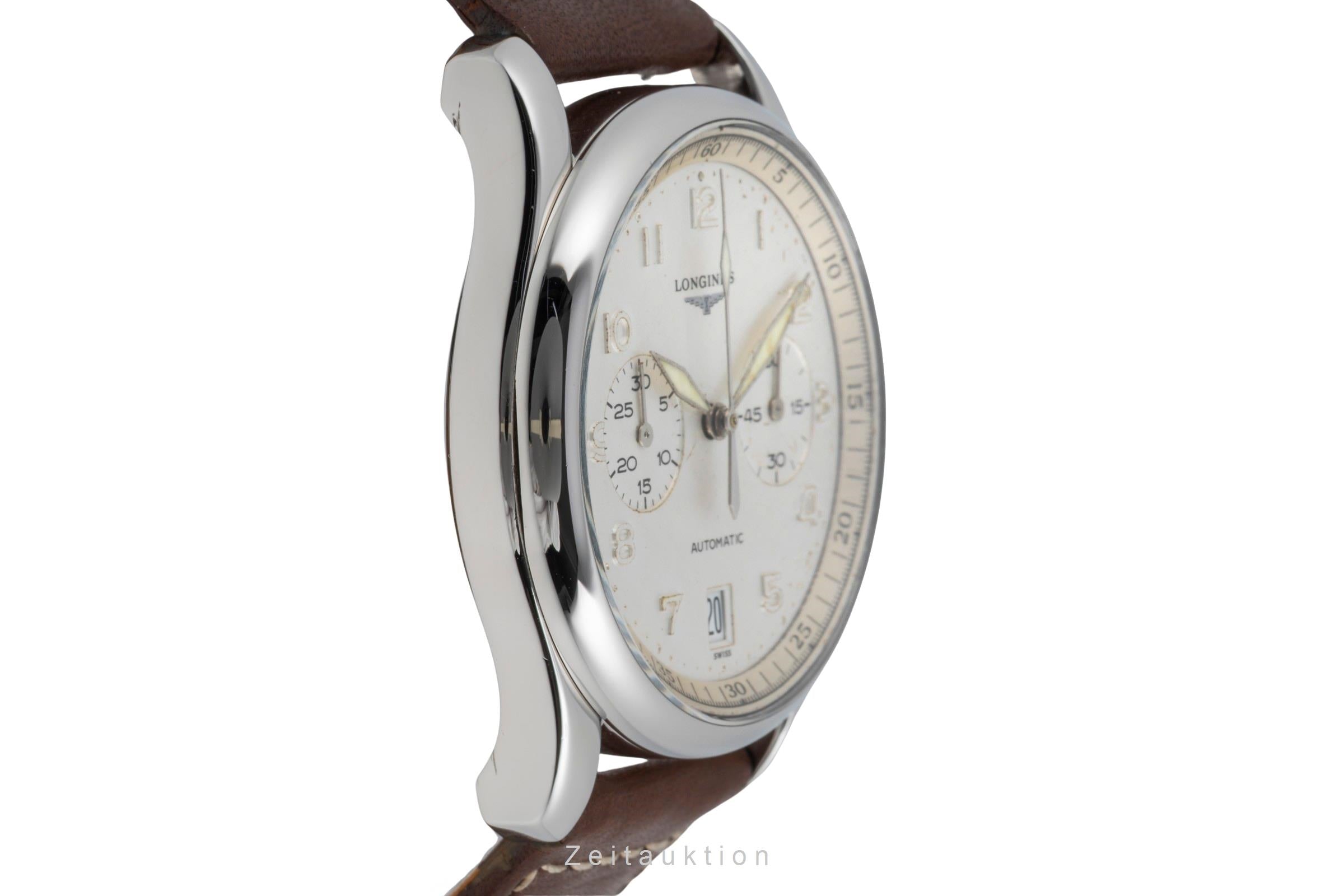 Longines Avigation cronografo acciaio automatismo orologio da uomo L2.620.4  [2505284]