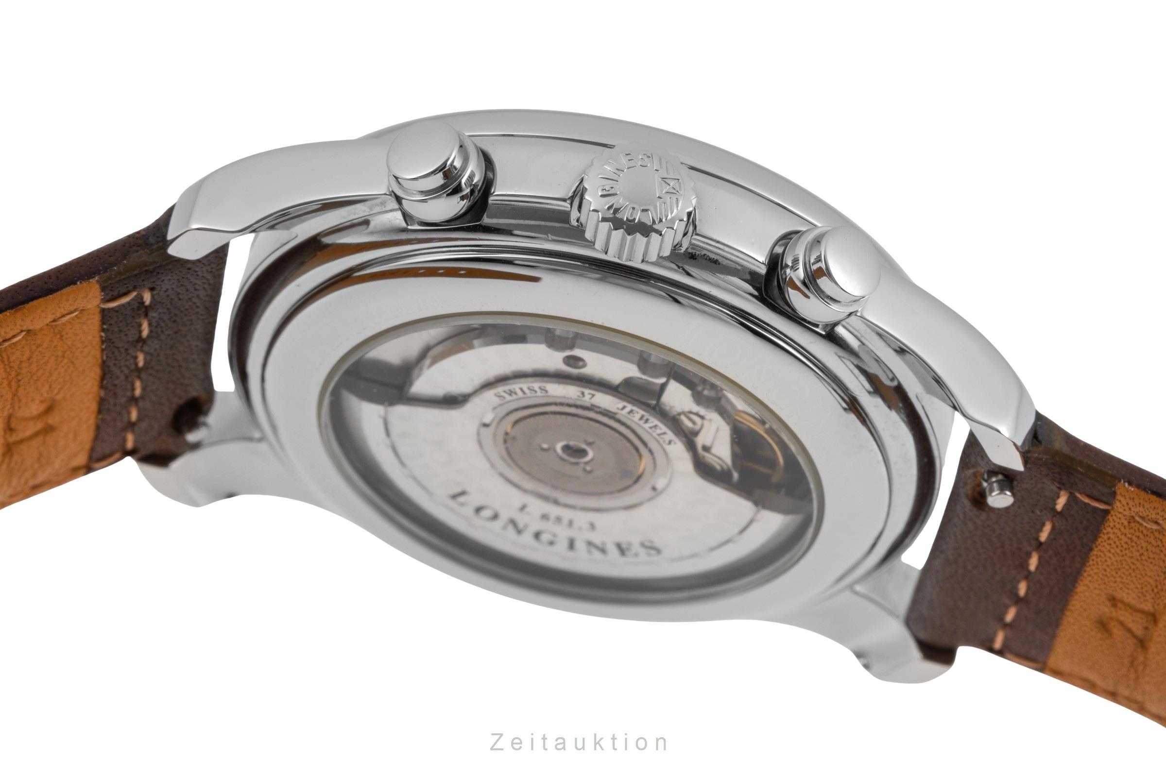 Longines Avigation chronograph steel automatic Kal. L 651.3 Ref