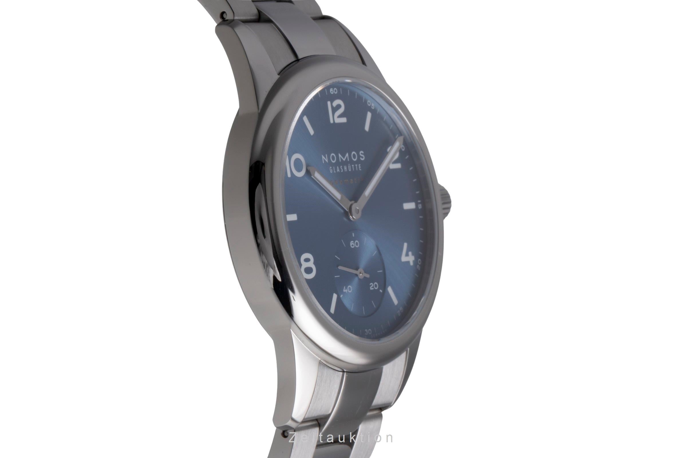 Nomos Club steel automatic men's watch 750 LP: 3100EUR  [2505285]