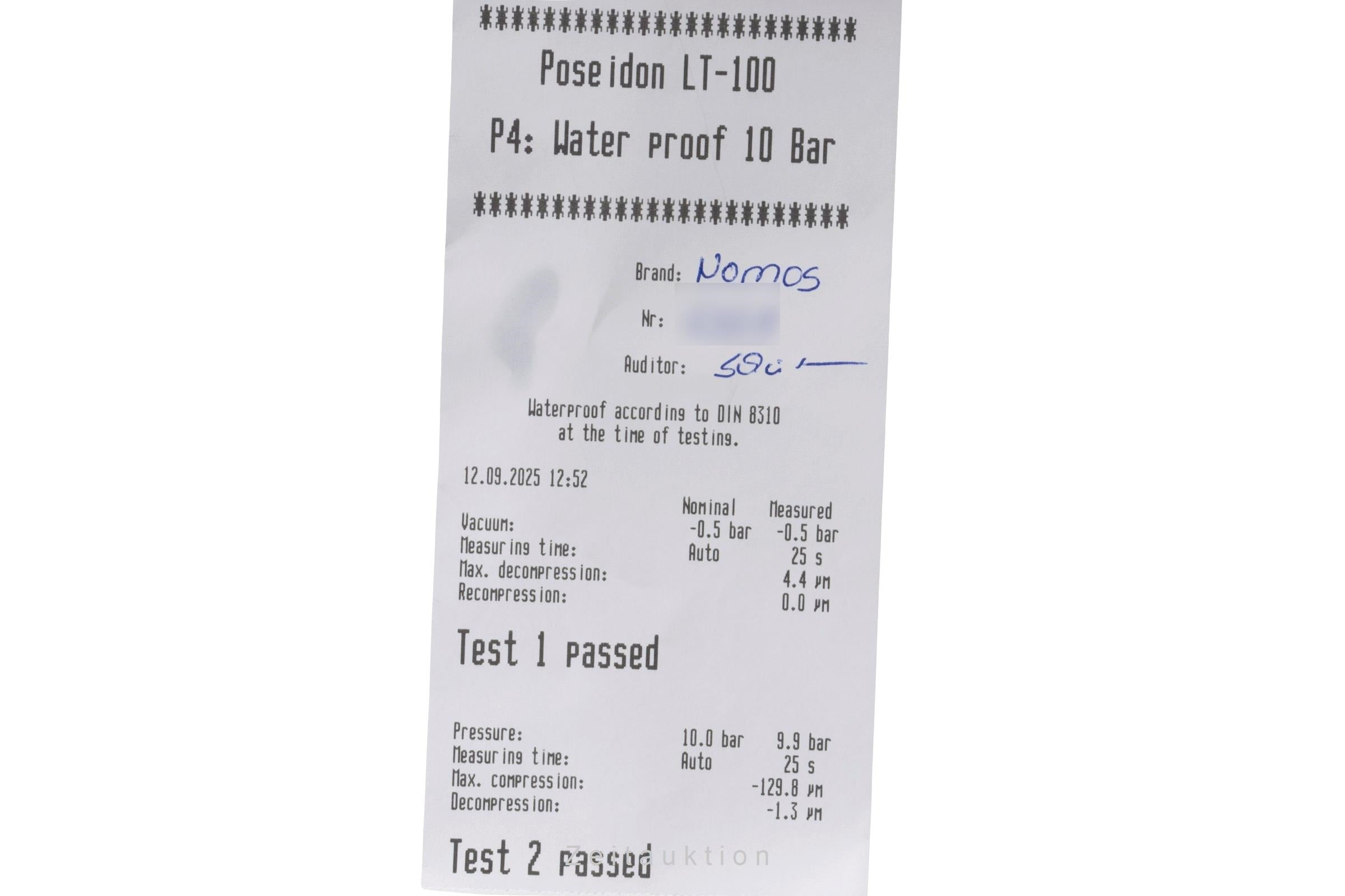 Nomos Club steel automatic men's watch 750 LP: 3100EUR  [2505285]