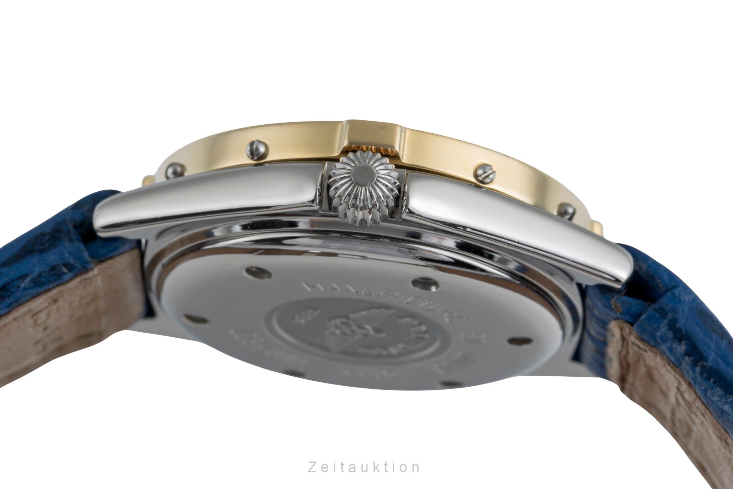 Breitling Lady J Blue Dial Stahl / Gold Quarz Damenuhr Ref. D52065 Klassiker [2505287]