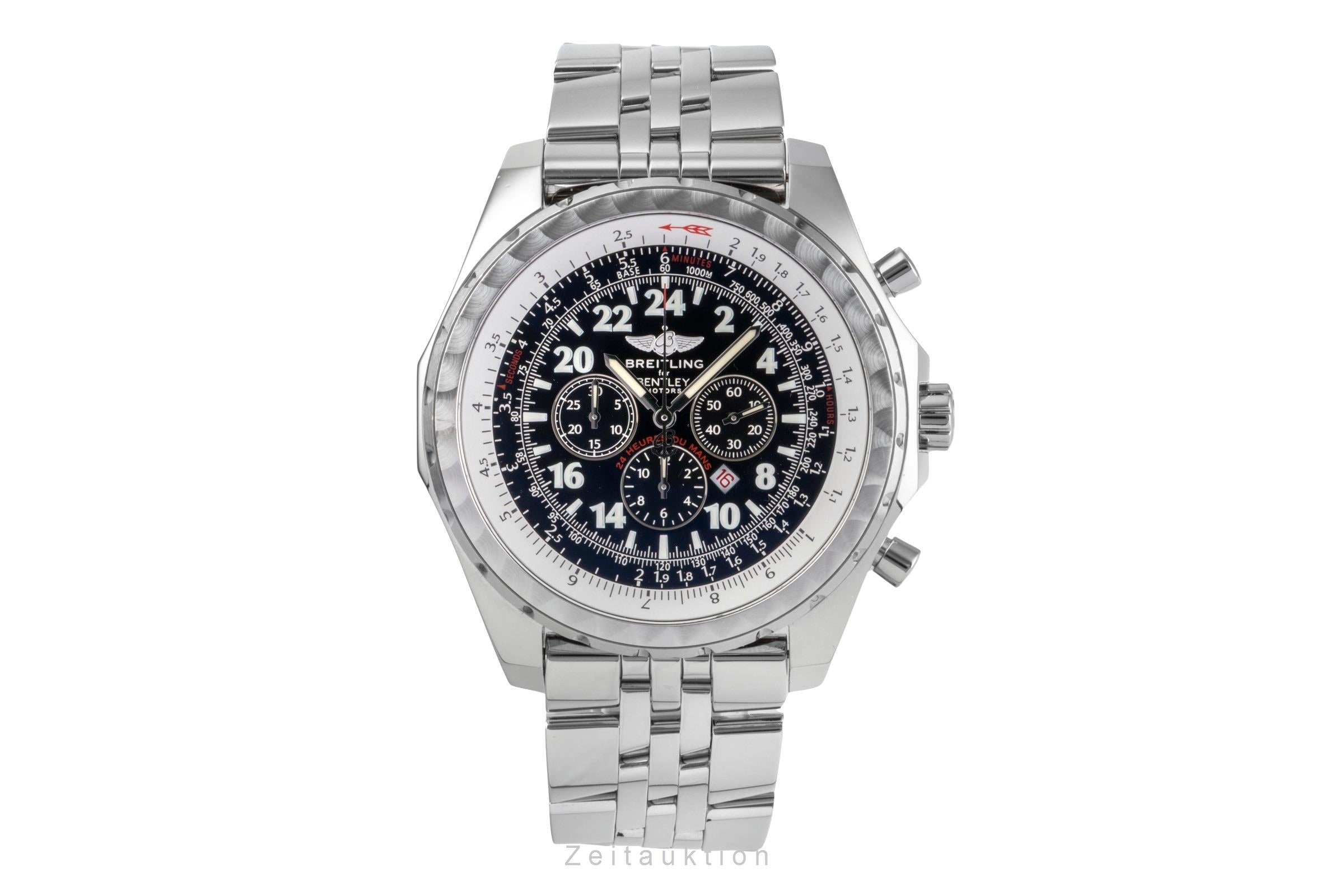 Breitling Bentley Le Mans Ltd Edition Stahl Automatik Ref. A22362-305 B&P 2003 [2505288]