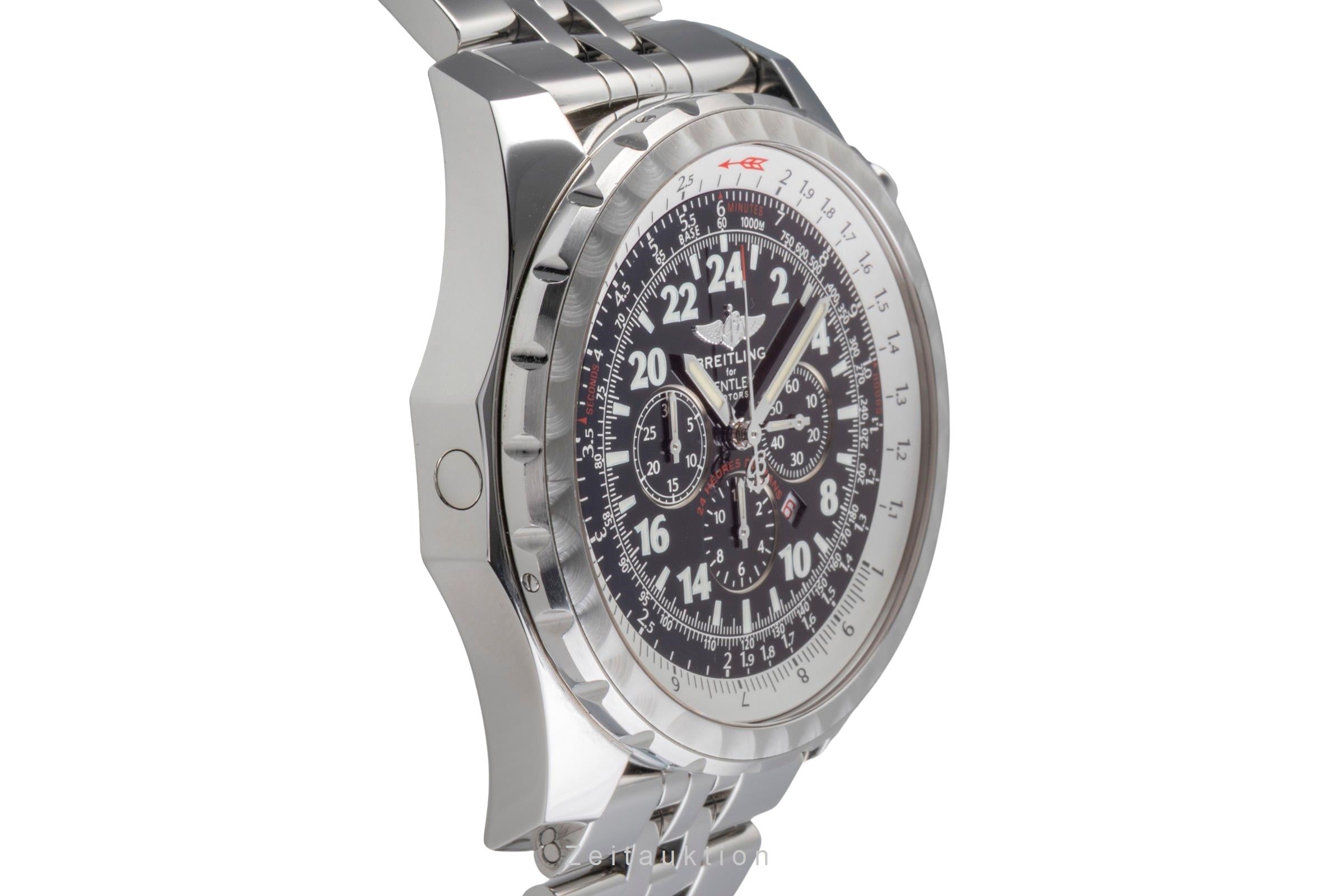 Breitling Bentley Le Mans Ltd Edition Stahl Automatik Ref. A22362-305 B&P 2003 [2505288]