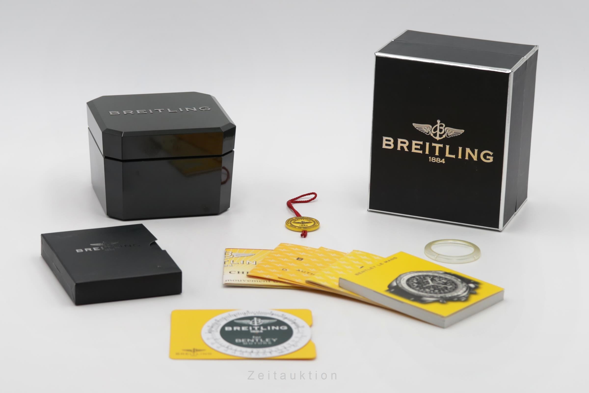 Breitling Bentley Le Mans Ltd Edition Stahl Automatik Ref. A22362-305 B&P 2003 [2505288]