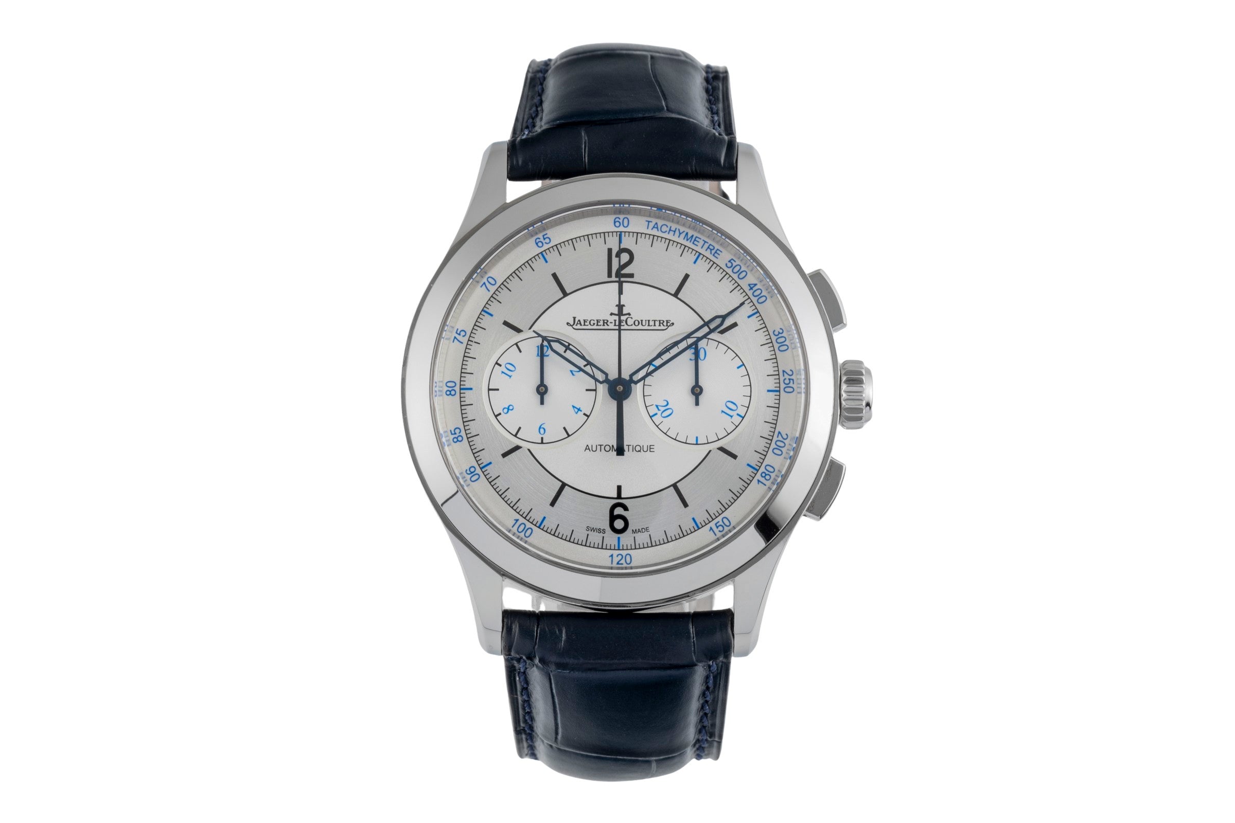 Jaeger LeCoultre Master Chronograph chronographe acier automatique montre pour hommes Q1538530  174.8.C1  [2505291]