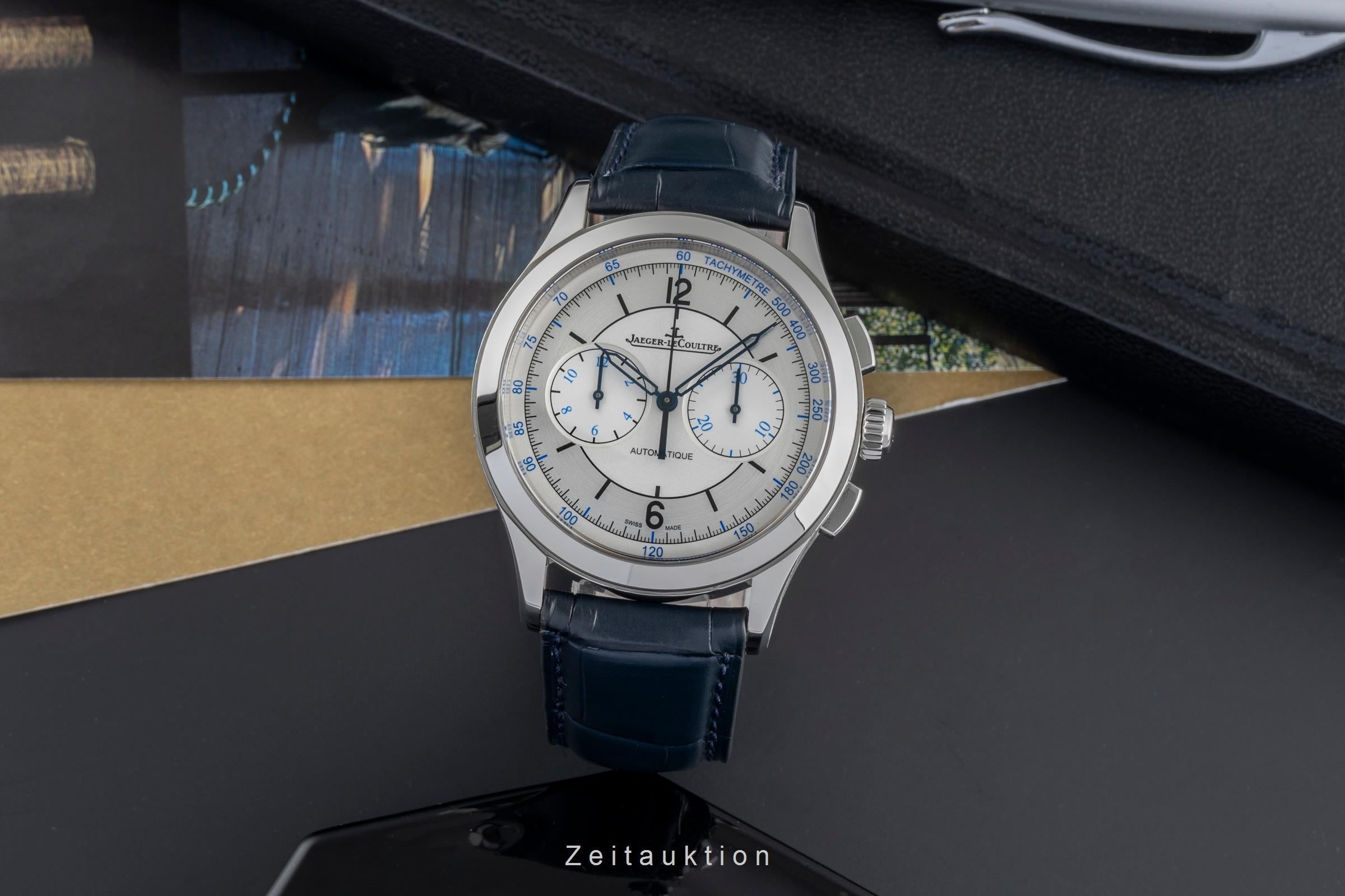 Jaeger LeCoultre Master Chronograph cronografo acciaio automatismo orologio da uomo Q1538530  174.8.C1  [2505291]