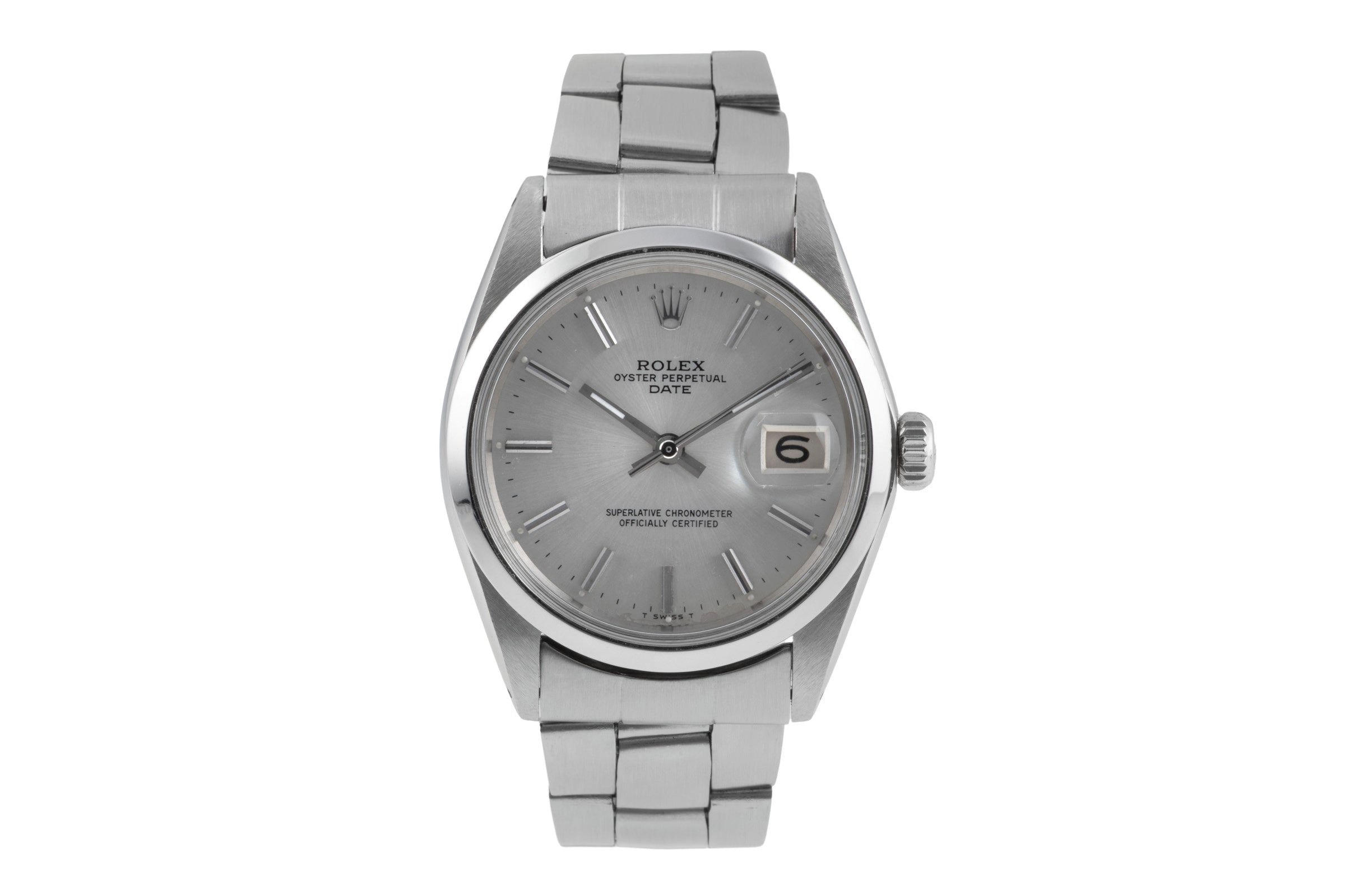 Rolex Date steel automatic men's watch 1500 Vintage  [2505292]