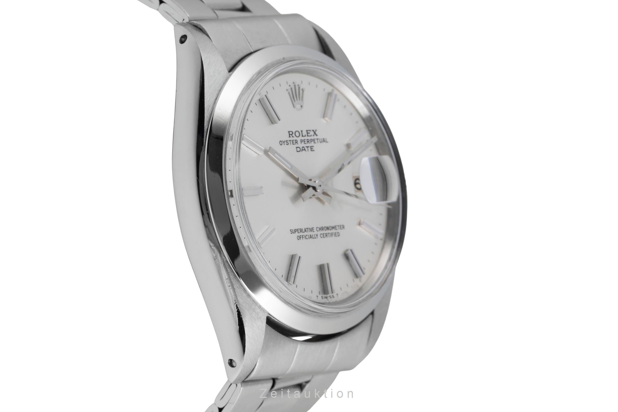 Rolex Date acciaio automatismo orologio da uomo 1500 Vintage  [2505292]