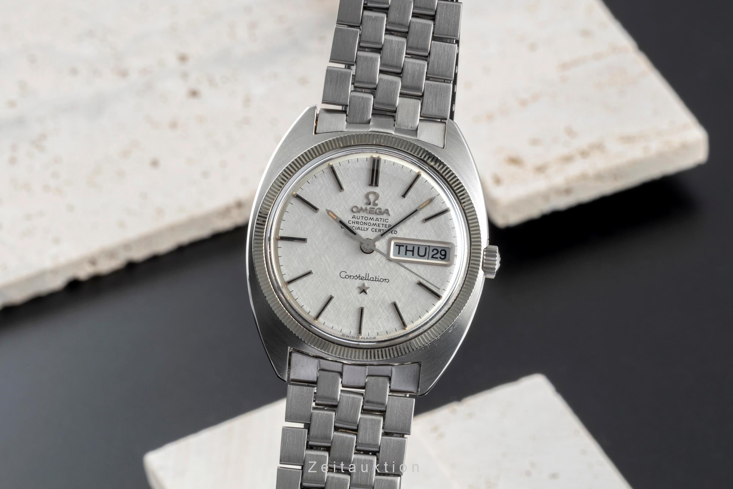 Omega Constellation steel automatic men's watch 168.029 Vintage  [2505293]