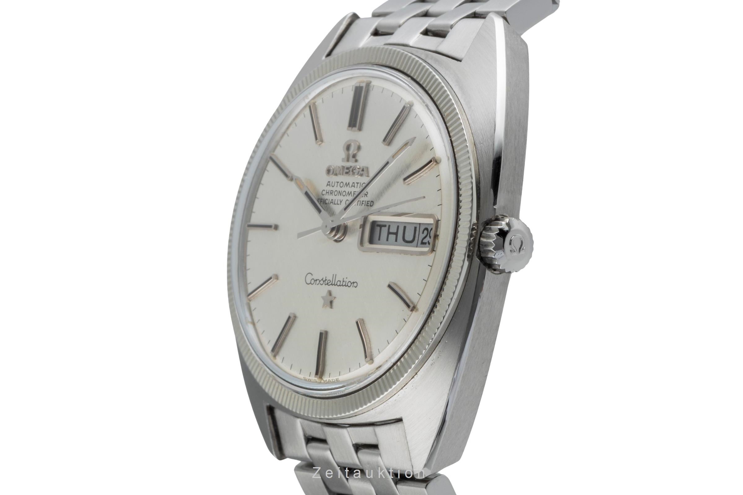 Omega Constellation acier automatique montre pour hommes 168.029 Vintage  [2505293]