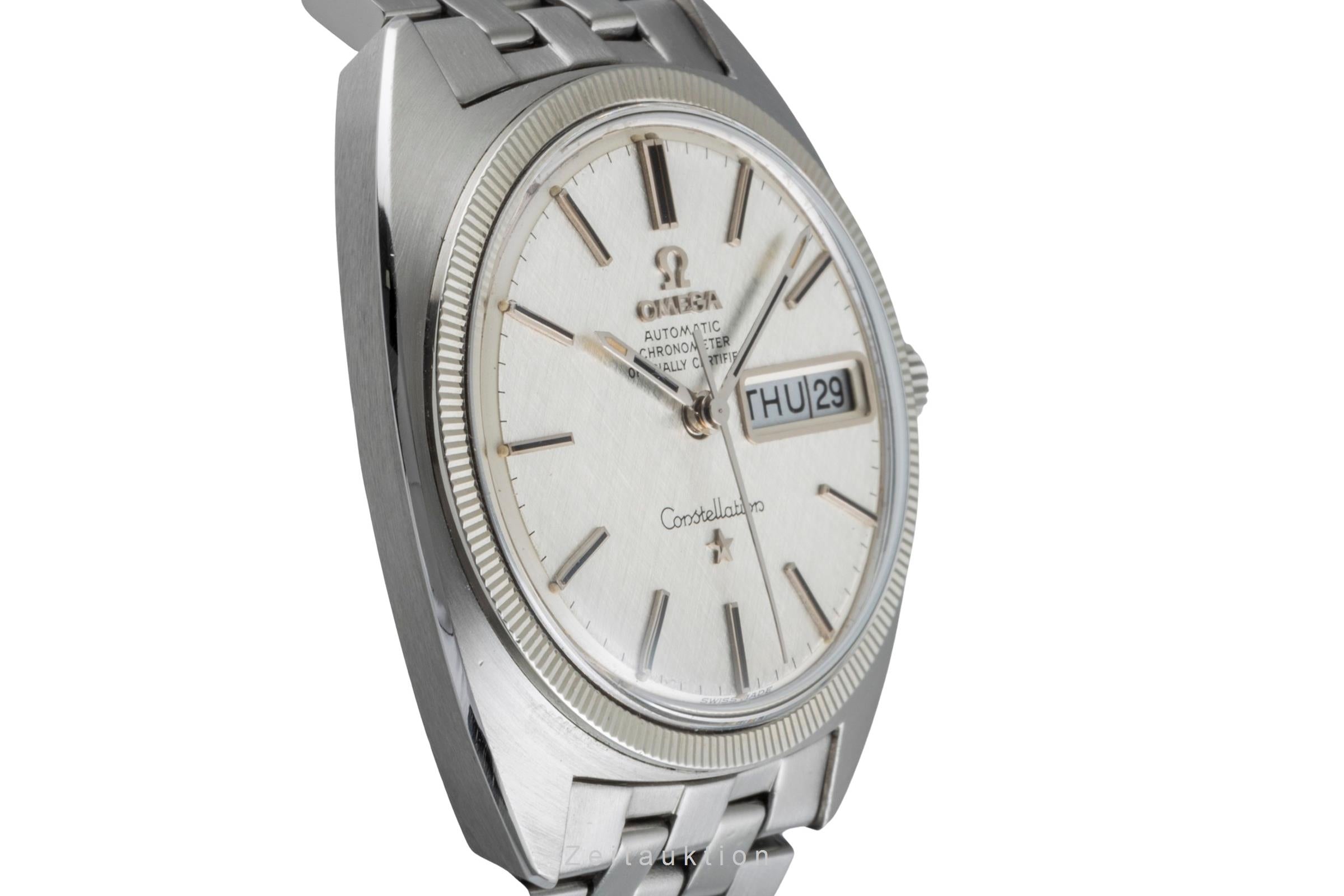 Omega Constellation acier automatique montre pour hommes 168.029 Vintage  [2505293]