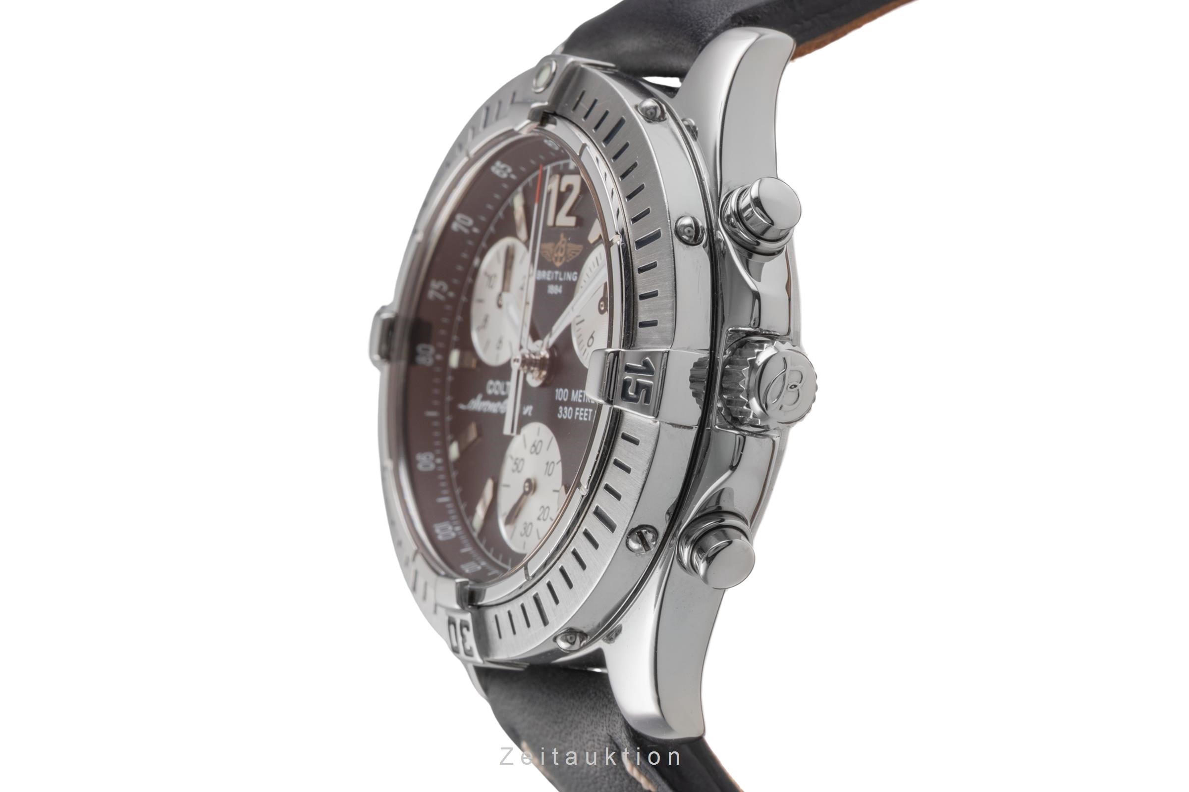 Breitling Colt Ocean chronographe acier quartz montre pour hommes A53350  [2505294]