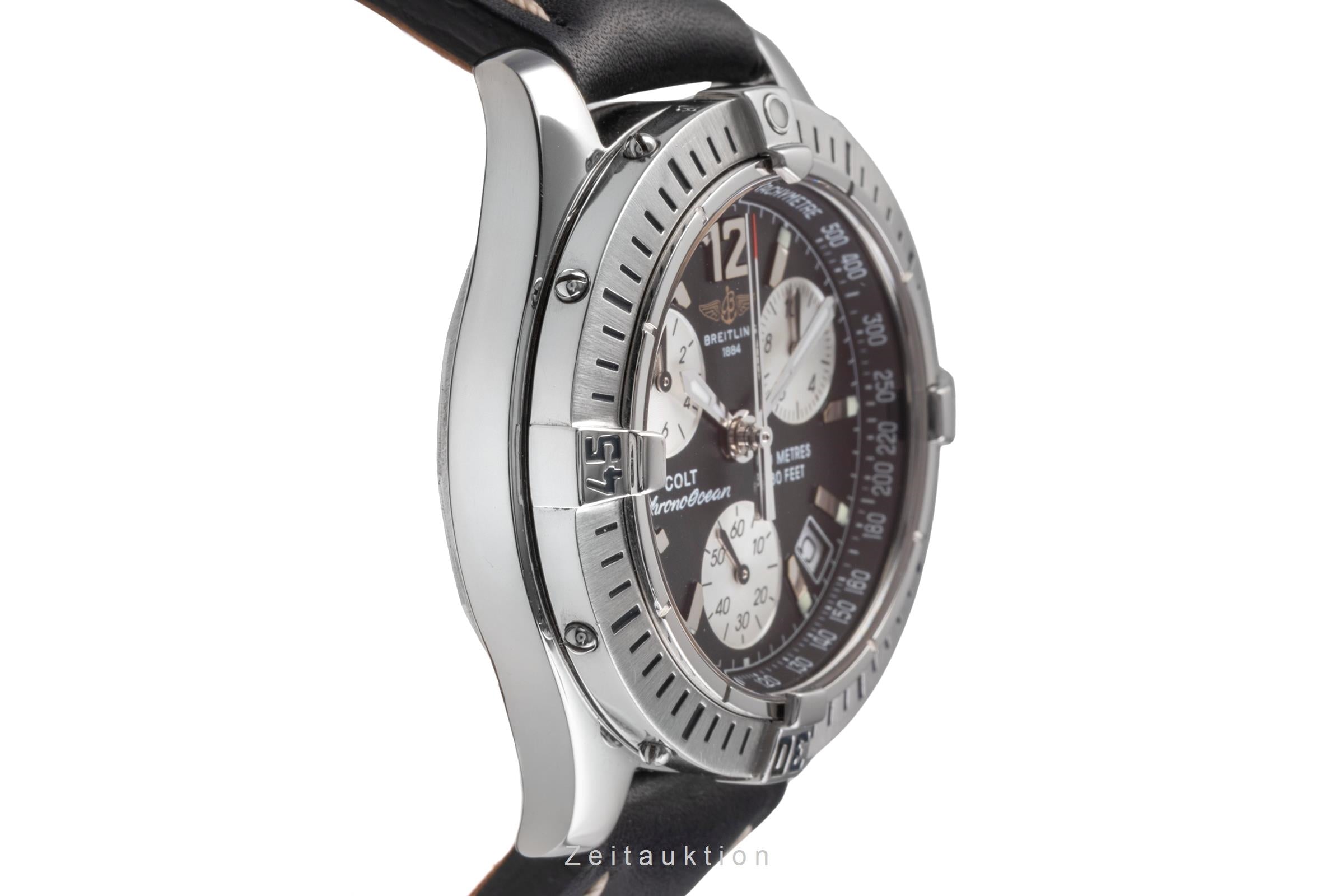 Breitling Colt Ocean chronographe acier quartz montre pour hommes A53350  [2505294]