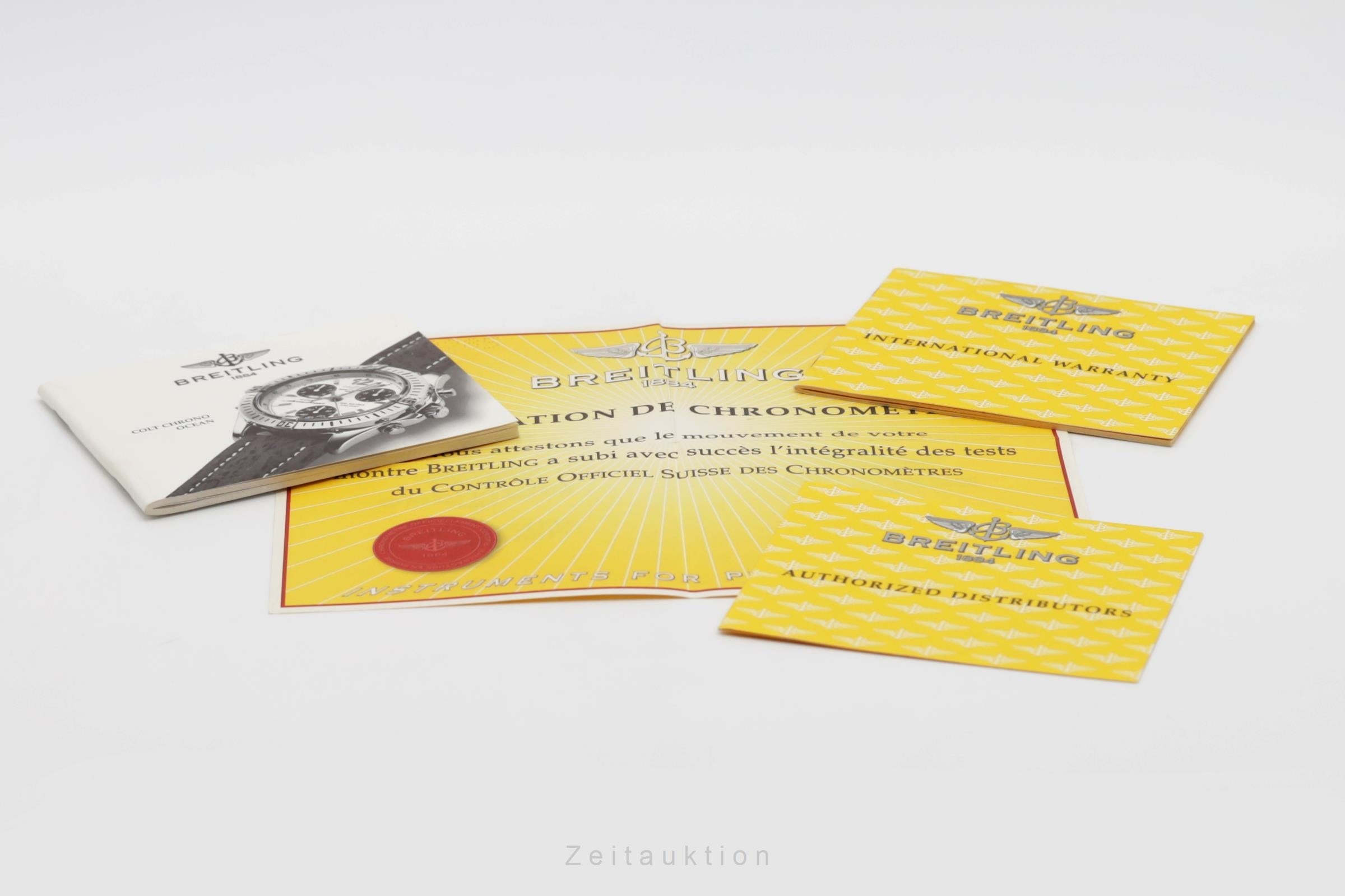 Breitling Colt Ocean chronographe acier quartz montre pour hommes A53350  [2505294]