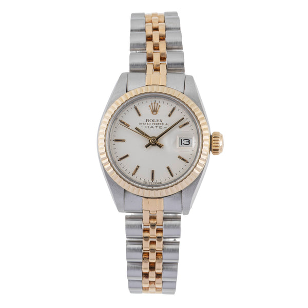 Rolex Lady Date acero / oro automático reloj para damas  6917 Vintage  [2505295]