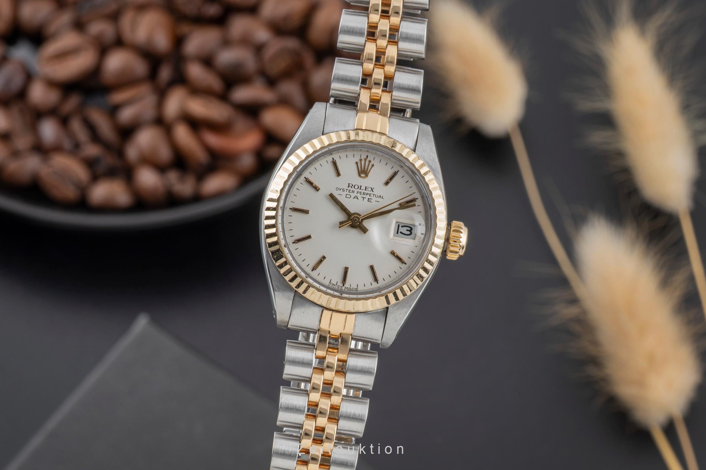 Rolex Lady Date acier / or automatique Kal. 2030 Ref. 6917 VINTAGE