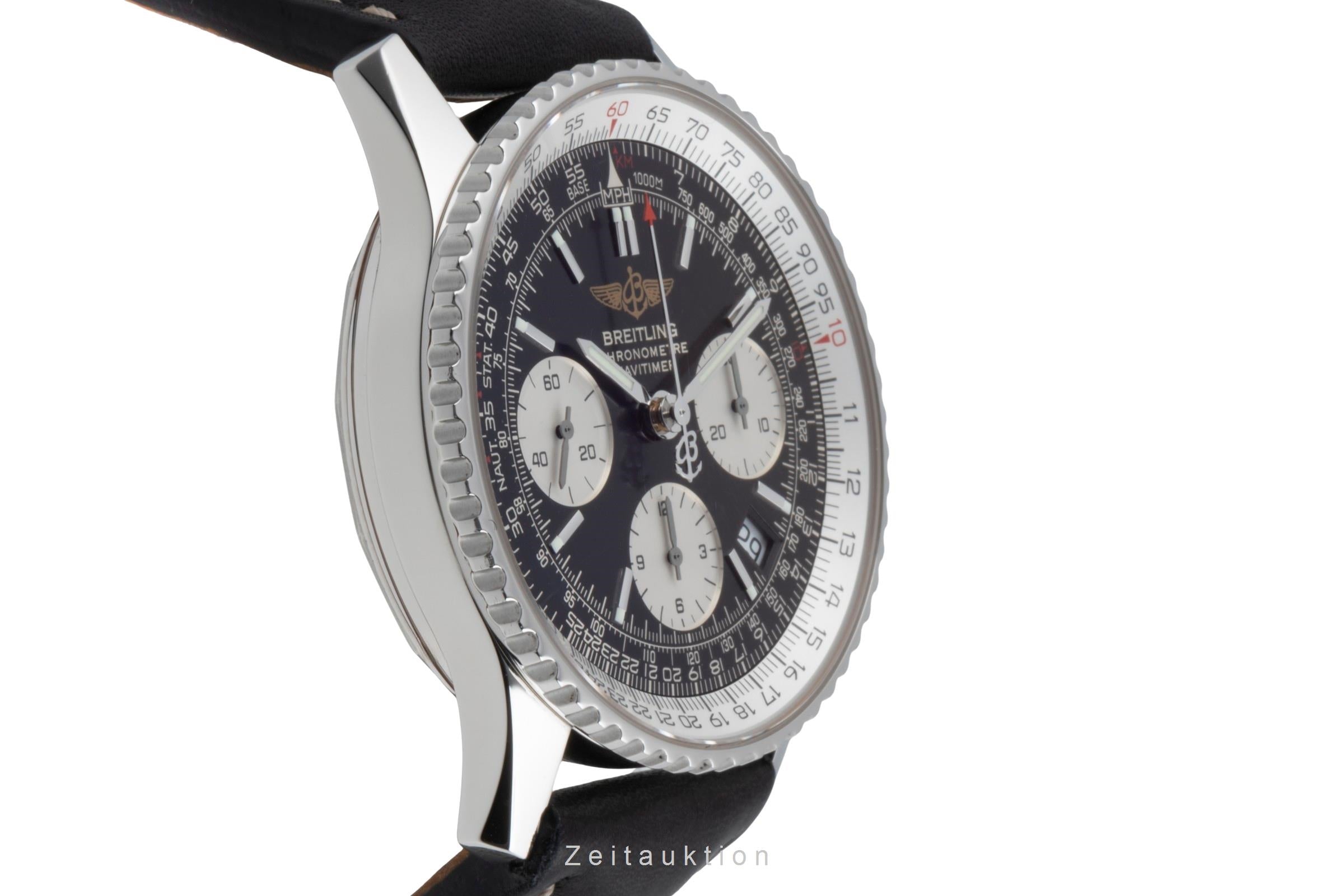 Breitling Navitimer chronograph steel automatic men's watch A23322-011  [2505296]