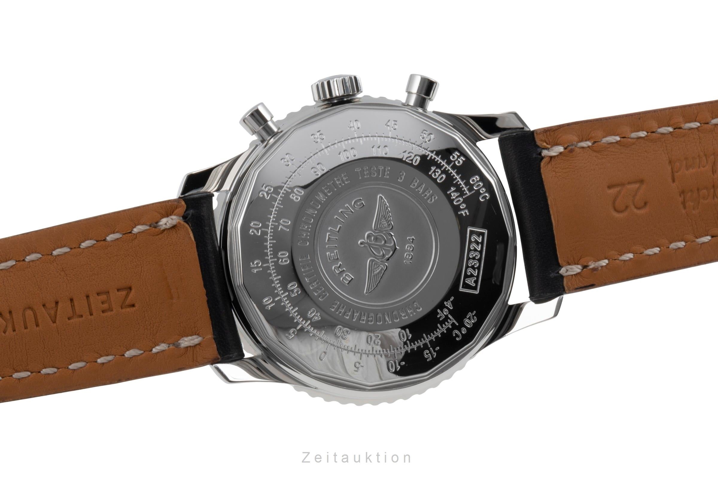 Breitling Navitimer chronograph steel automatic men's watch A23322-011  [2505296]