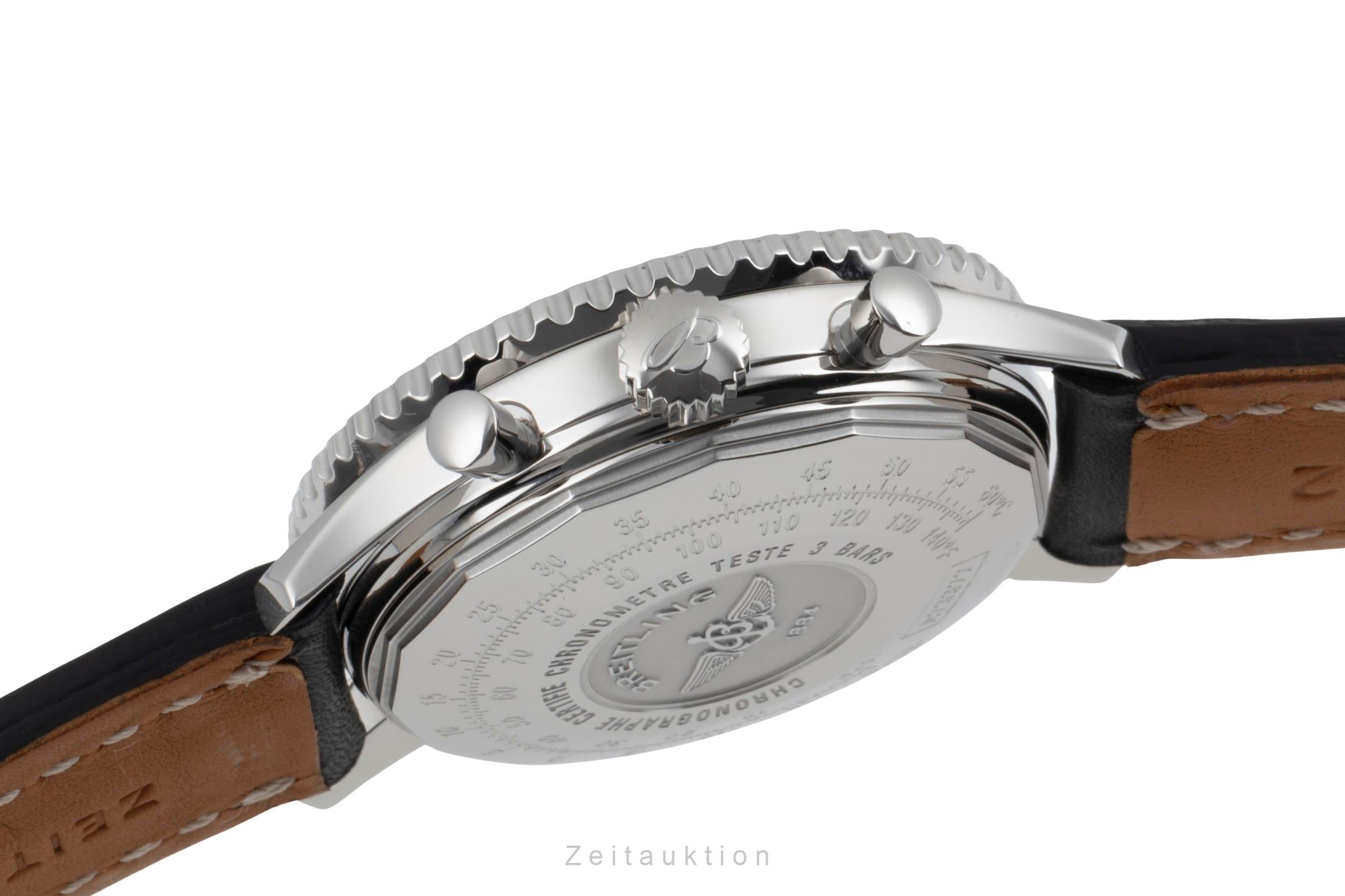 Breitling Navitimer chronograph steel automatic men's watch A23322-011  [2505296]