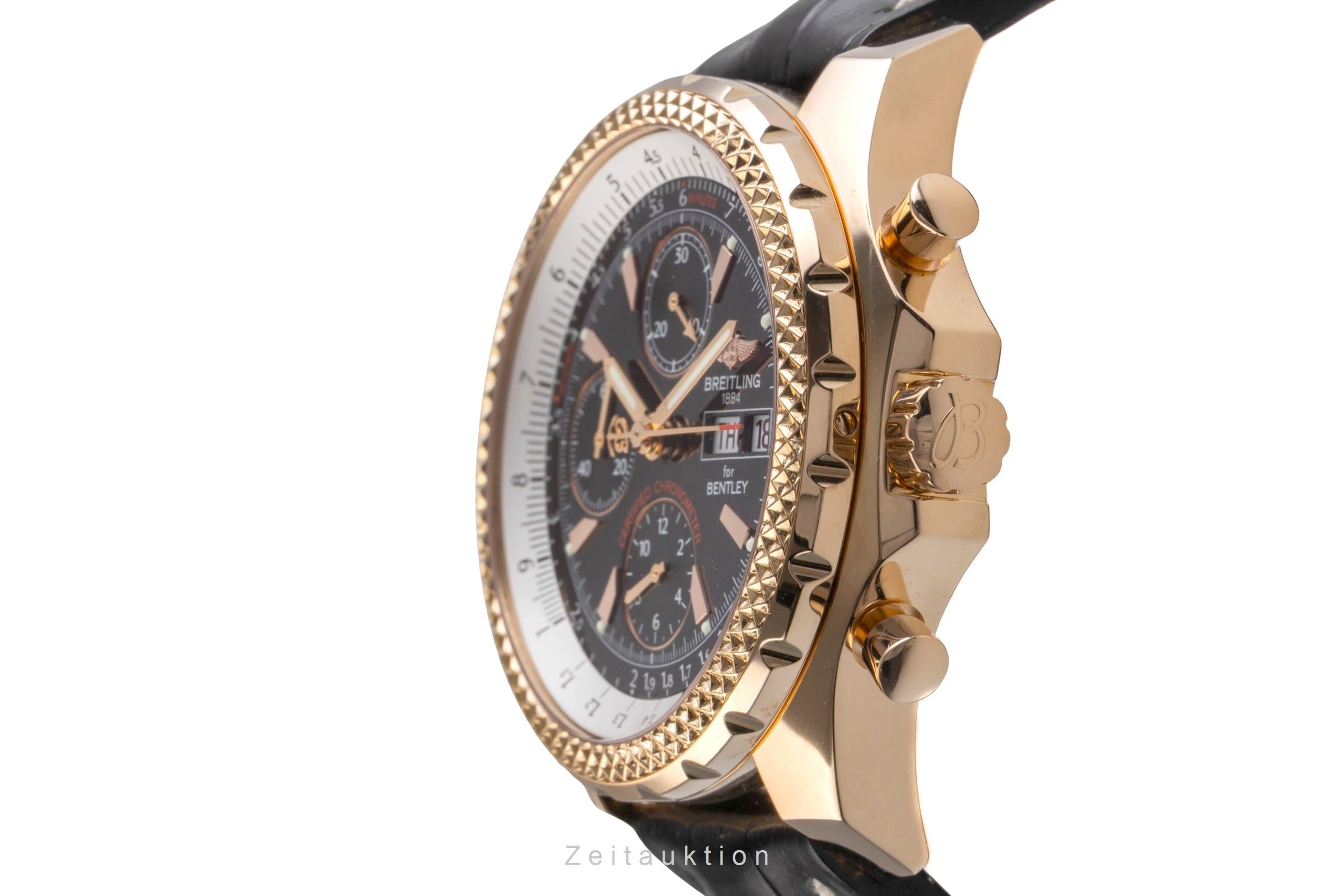 Breitling Bentley GT chronograph 18 ct gold automatic Kal. B13 Ref