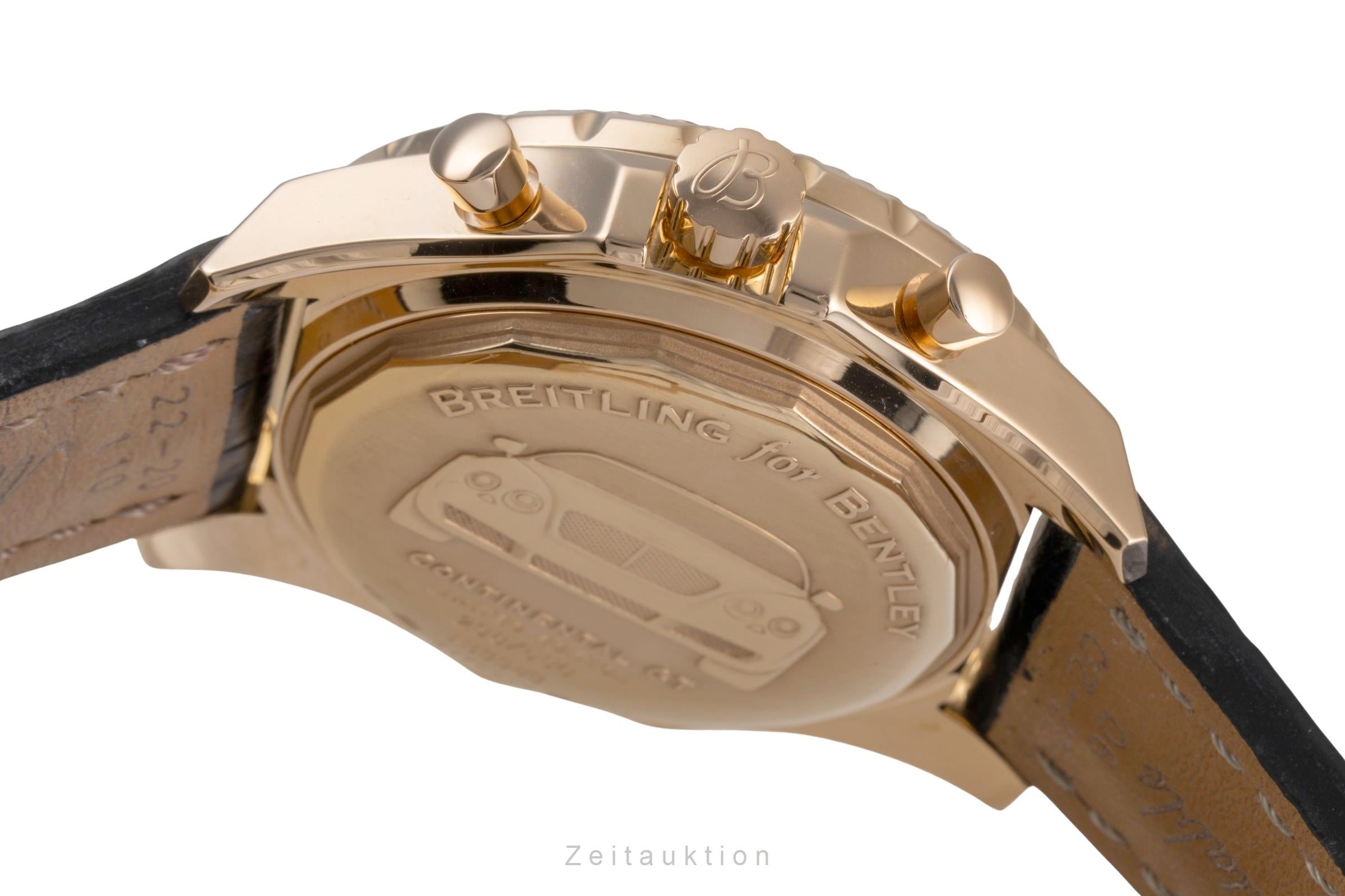 Breitling Bentley GT chronograph 18 ct gold automatic men's watch H13363 Limited  [2505297]