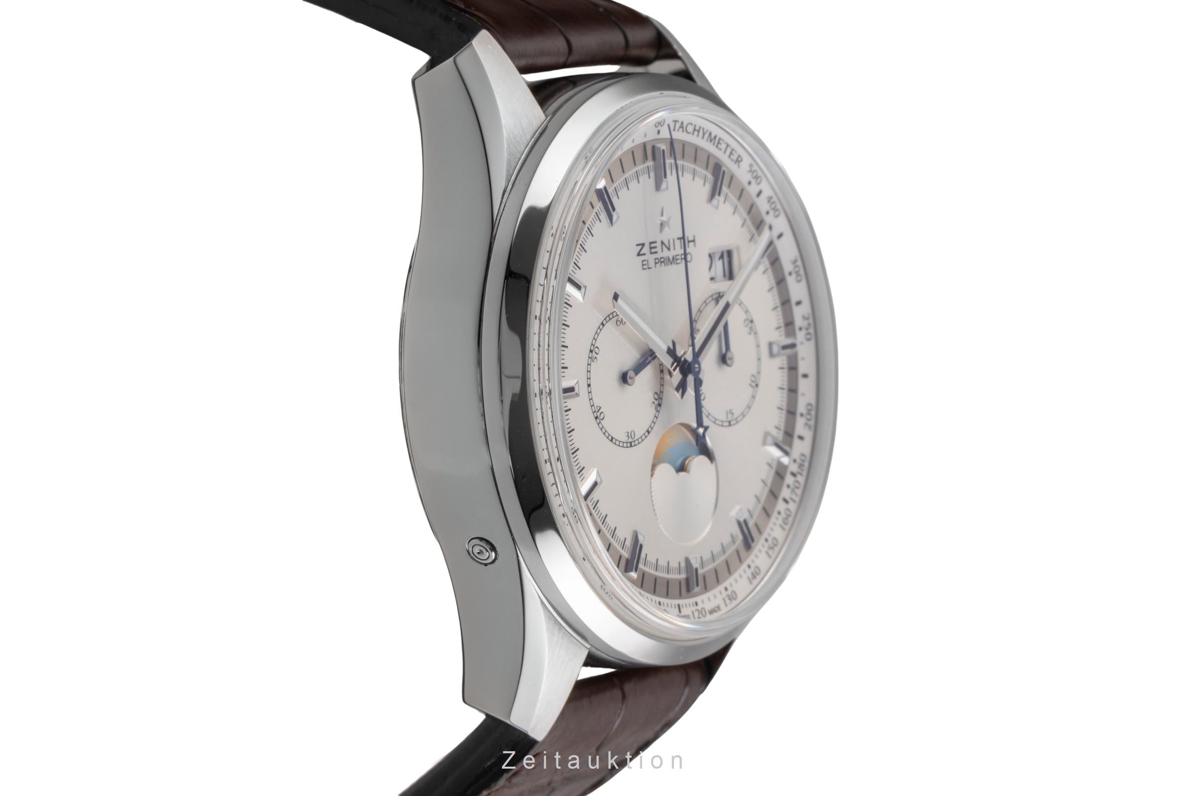 Zenith El Primero chronograph steel automatic Kal. 4047 Ref