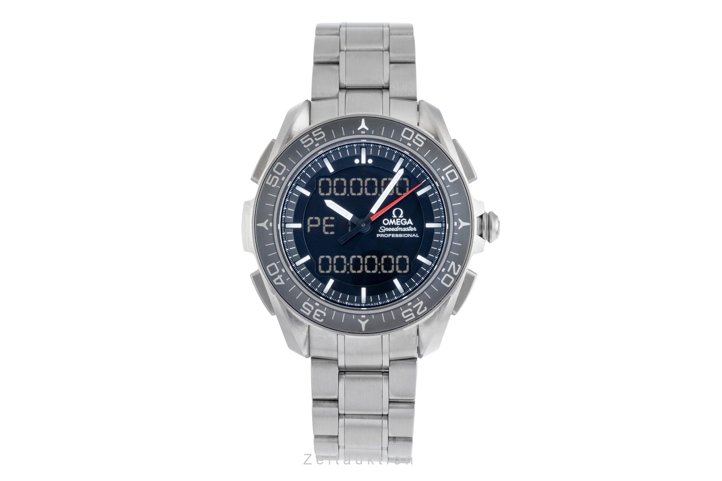 Omega Speedmaster chronograph titanium quartz men's watch 318.90.45.79.01.001  [2505301]