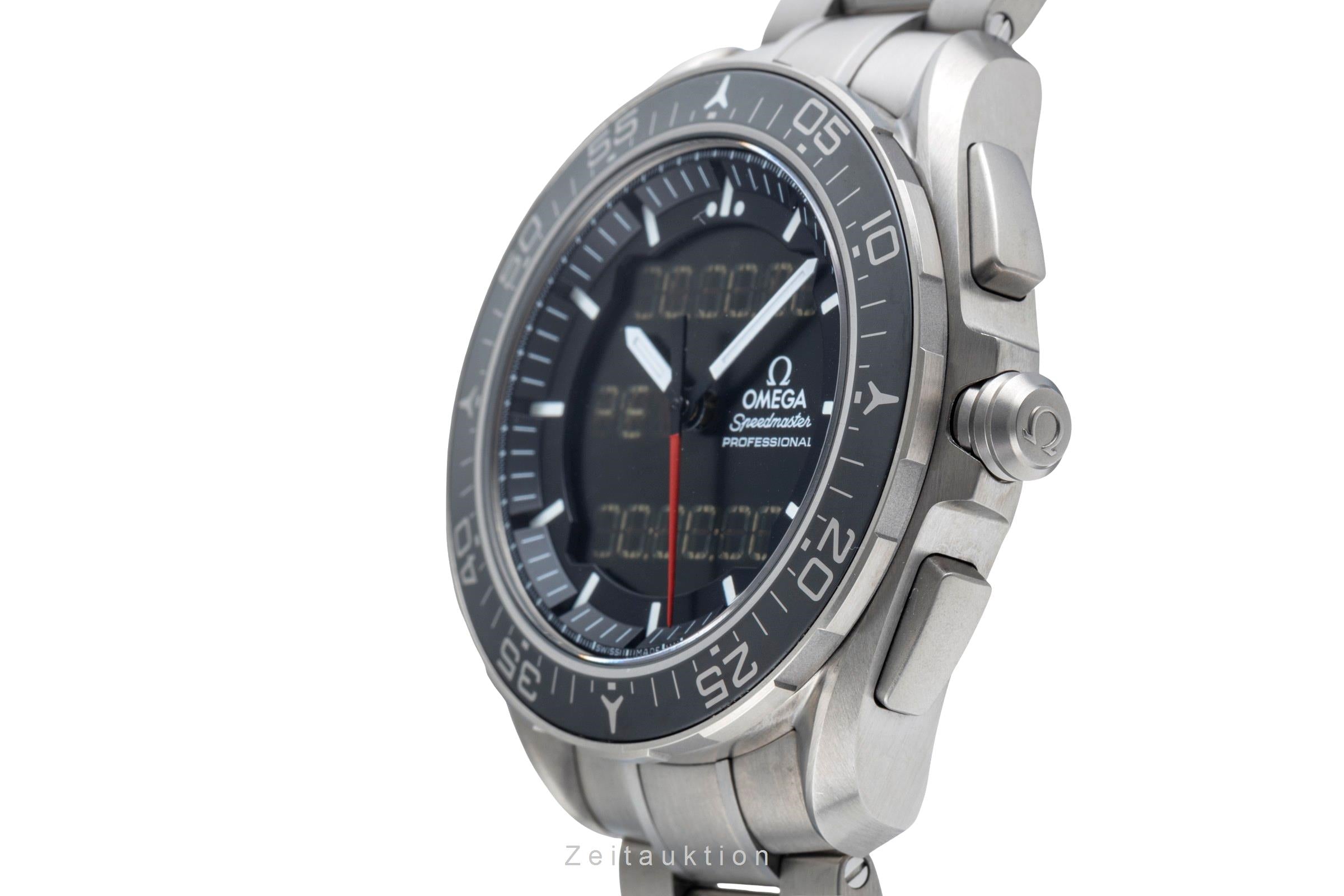 Omega Speedmaster chronograph titanium quartz men's watch 318.90.45.79.01.001  [2505301]