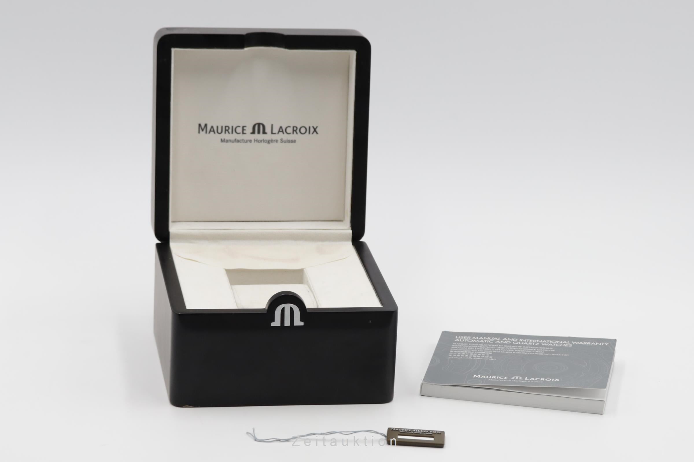 Maurice Lacroix Pontos cronógrafo acero automático reloj para caballeros PT 6018-SS002-330-1  [2505302]