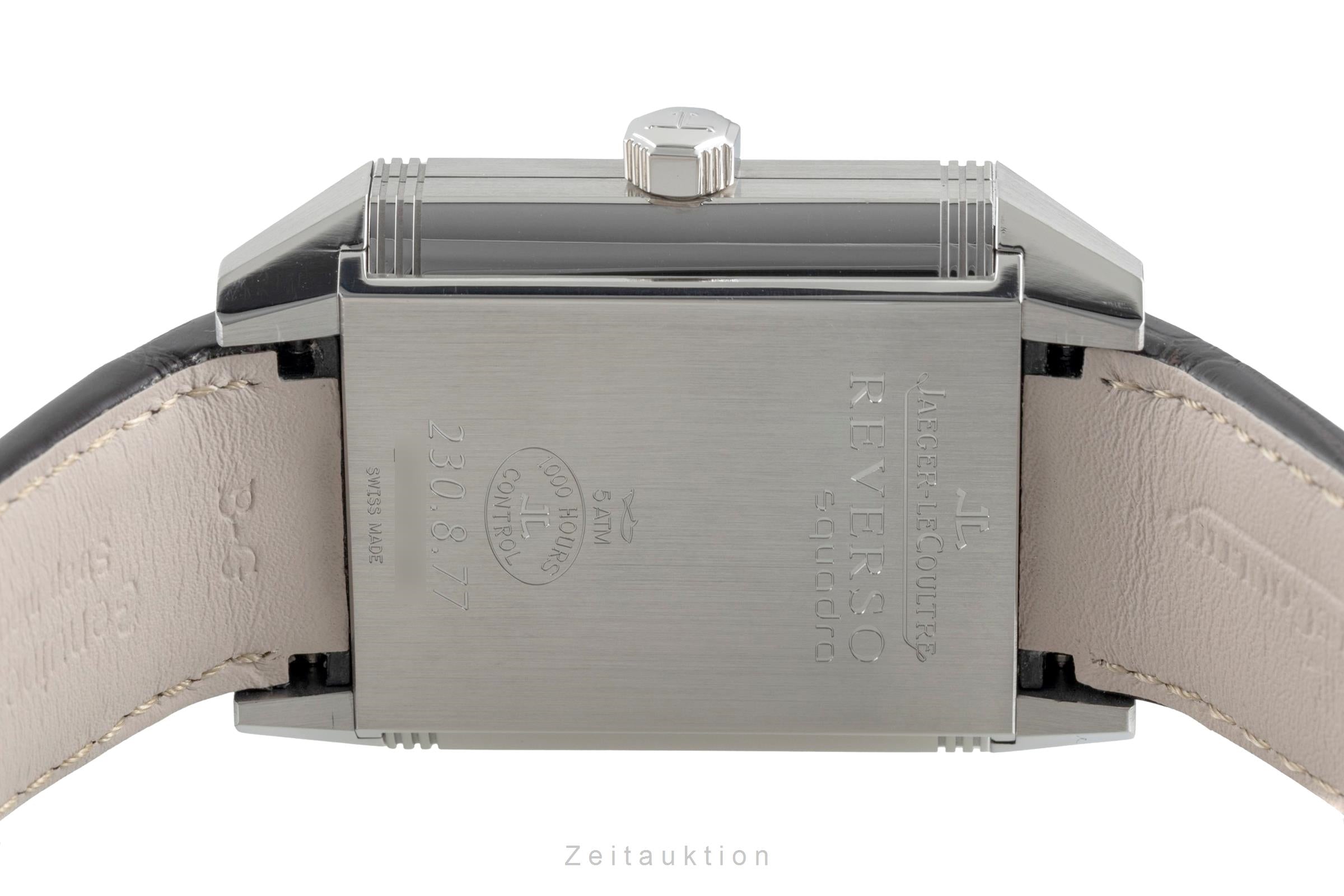 Jaeger LeCoultre Reverso acero automático reloj para caballeros Q7008420, 230.8.77  [2505303]