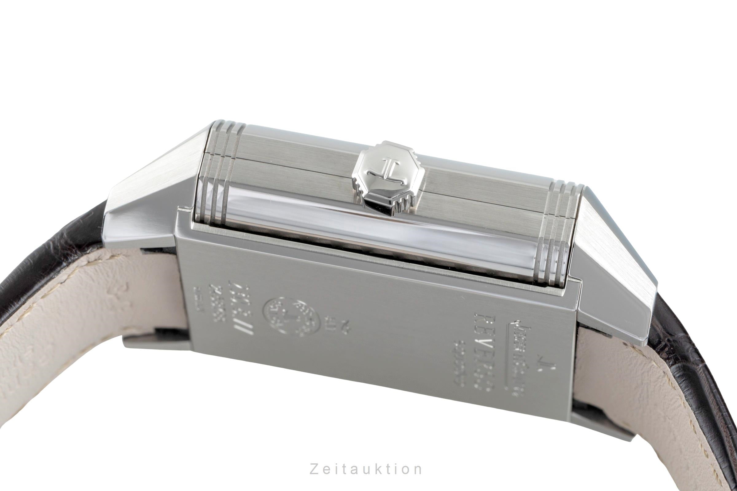Jaeger LeCoultre Reverso acero automático reloj para caballeros Q7008420, 230.8.77  [2505303]