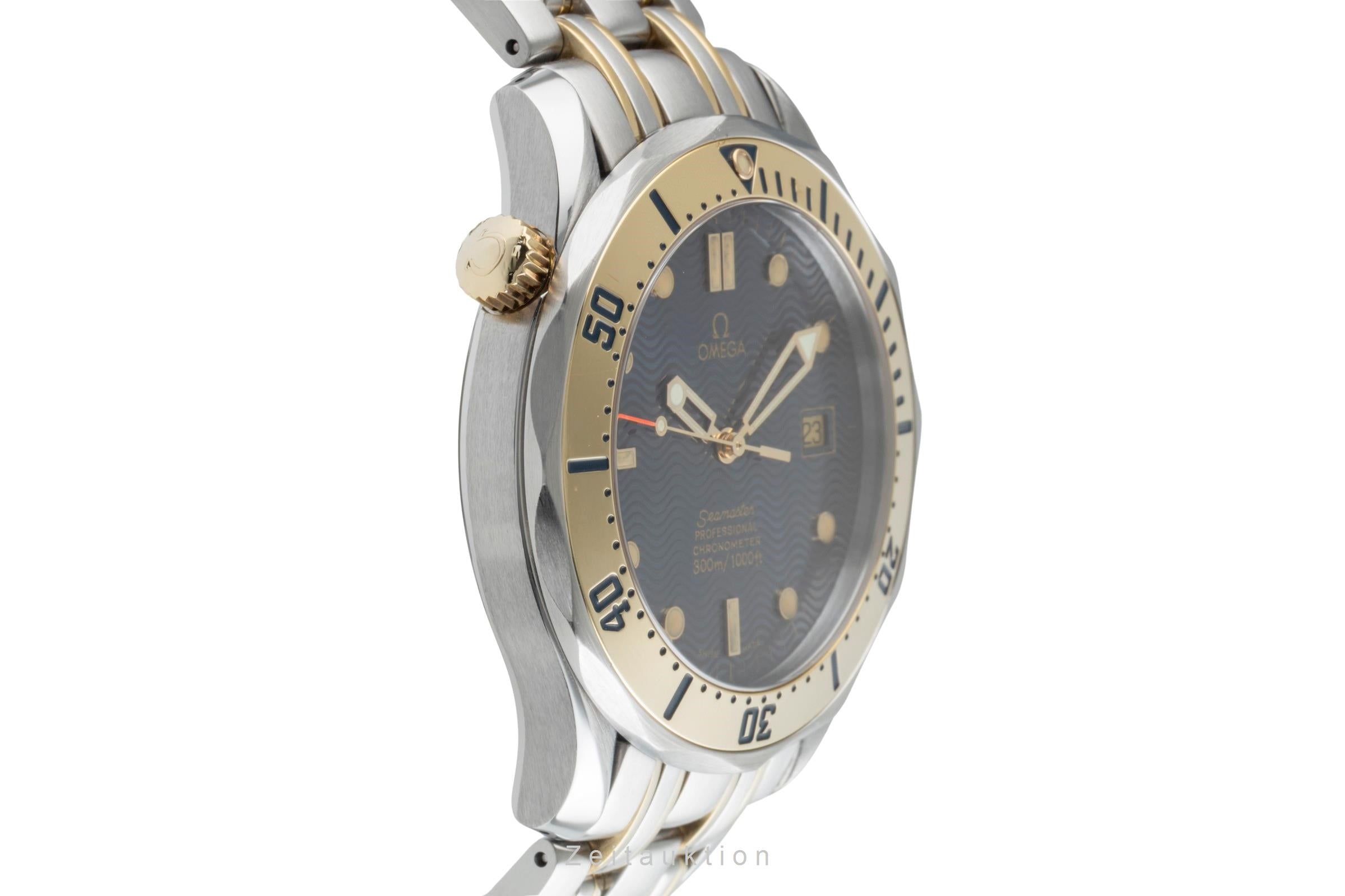 Omega Seamaster acero / oro automático reloj para caballeros 2432.80.00, 168.1503 LP: 13800EUR  [2505305]