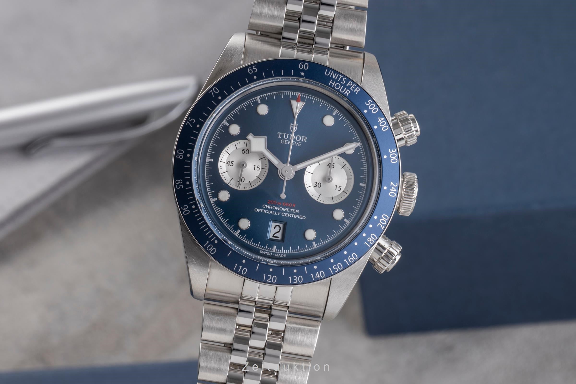 Tudor Black Bay chronograph steel automatic MT 5813 Ref