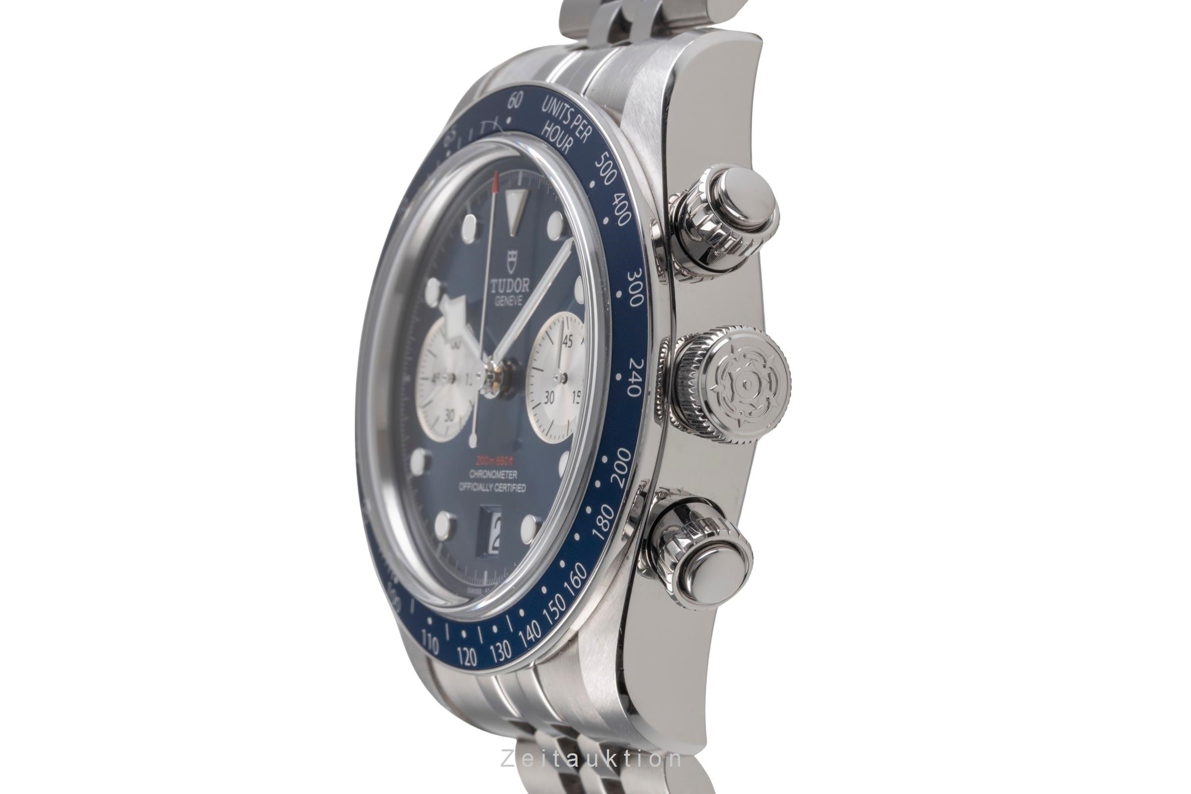 Tudor Black Bay chronograph steel automatic men's watch 79360B-0002 LP: 5870EUR  [2505309]