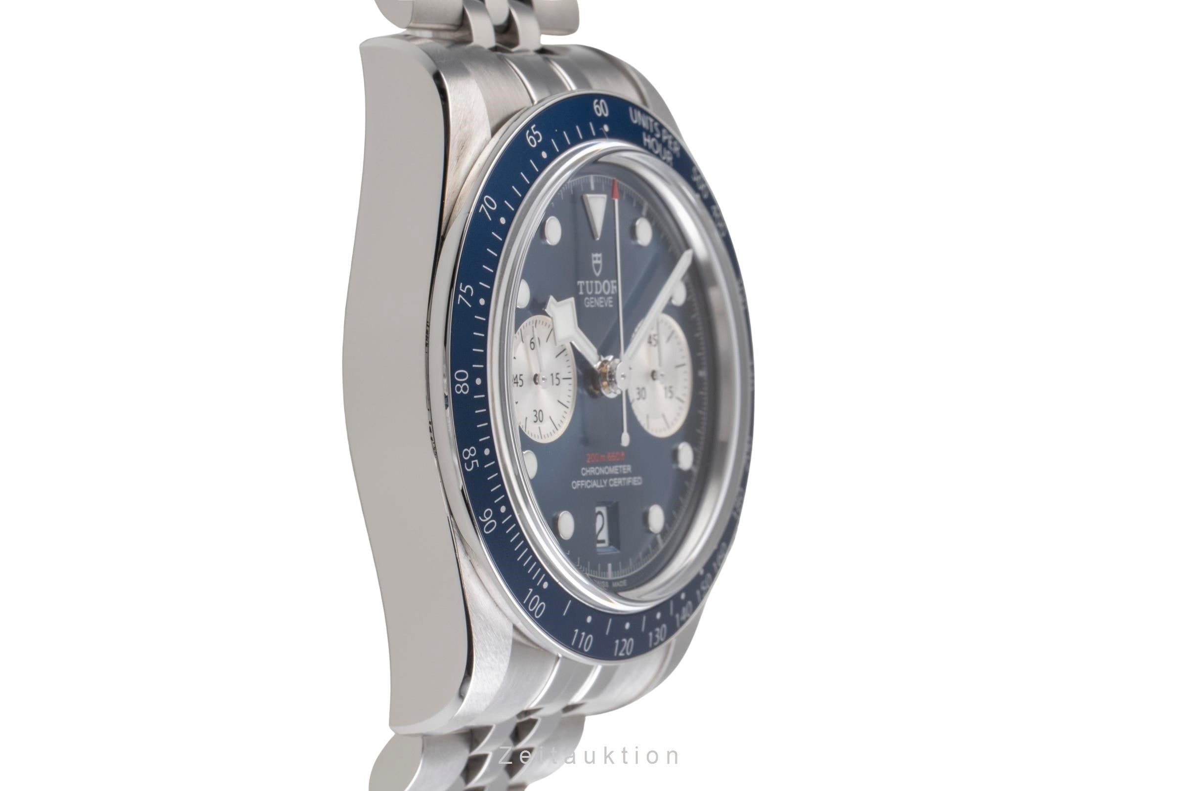 Tudor Black Bay chronograph steel automatic men's watch 79360B-0002 LP: 5870EUR  [2505309]