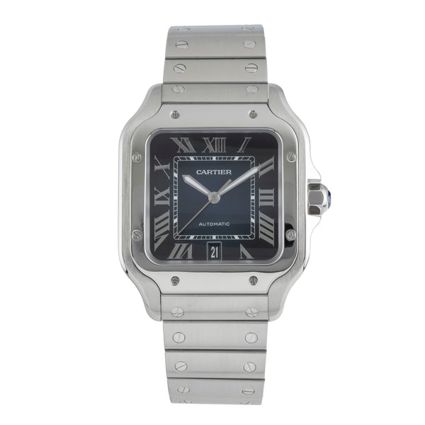 Cartier Santos steel automatic men's watch WSSA0030, 4072 LP: 8850EUR  [2505311]